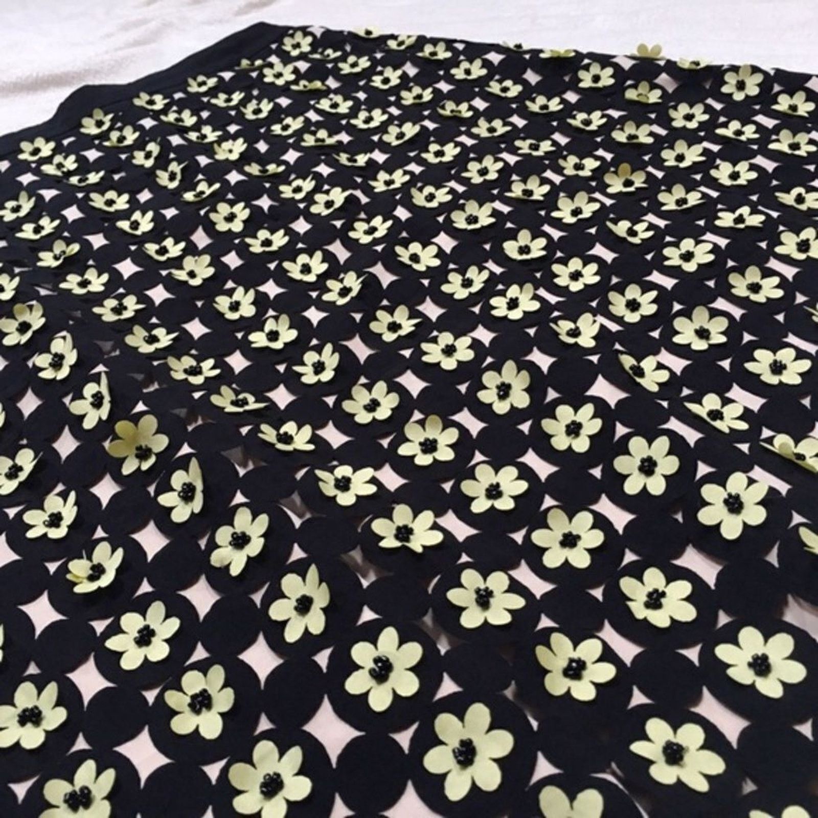 River Island River Island Beaded Flower Midi Skirt | Sz 4 Size 27" / US 4 / IT 40 - 3 Thumbnail