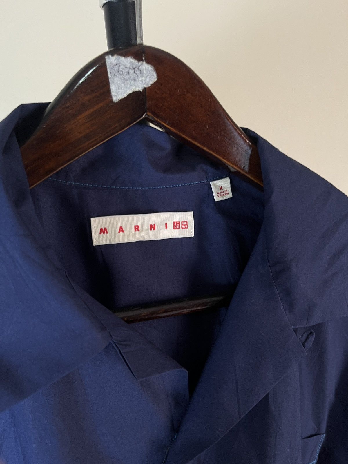 Marni × Uniqlo Marni x Uniqlo Open Collar Shirt Size US M / EU 48-50 / 2 - 4 Thumbnail