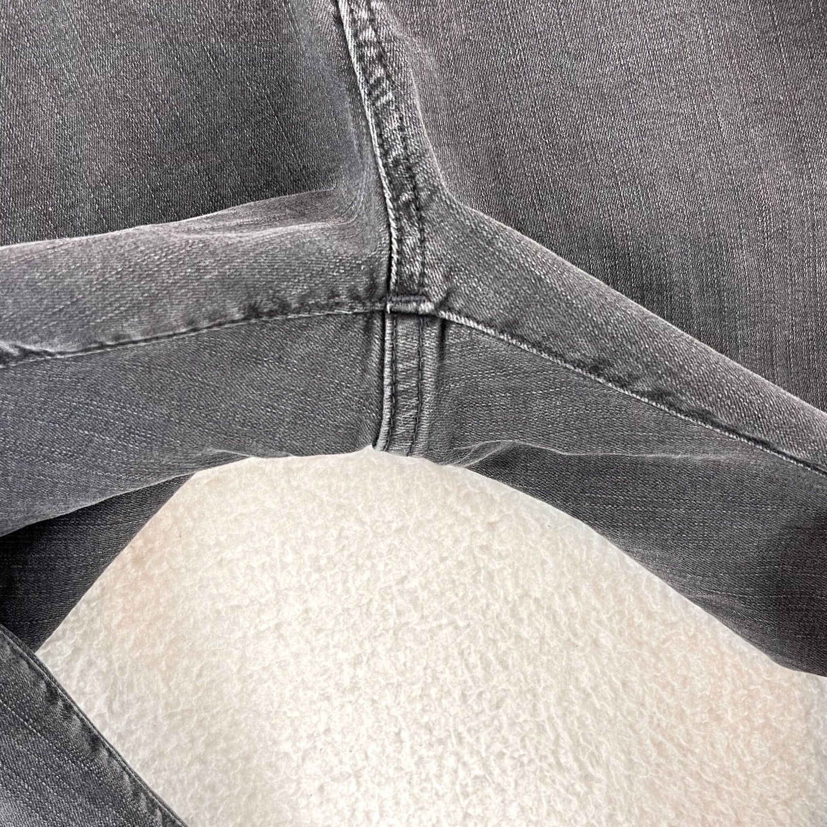 Madewell Madewell Petites Black Denim Stovepipe Jeans Womens 32P 5-Pocket Regular Straight Bohemian 90s Casual Pants Size 24" / US 00 / IT 34 - 6 Thumbnail