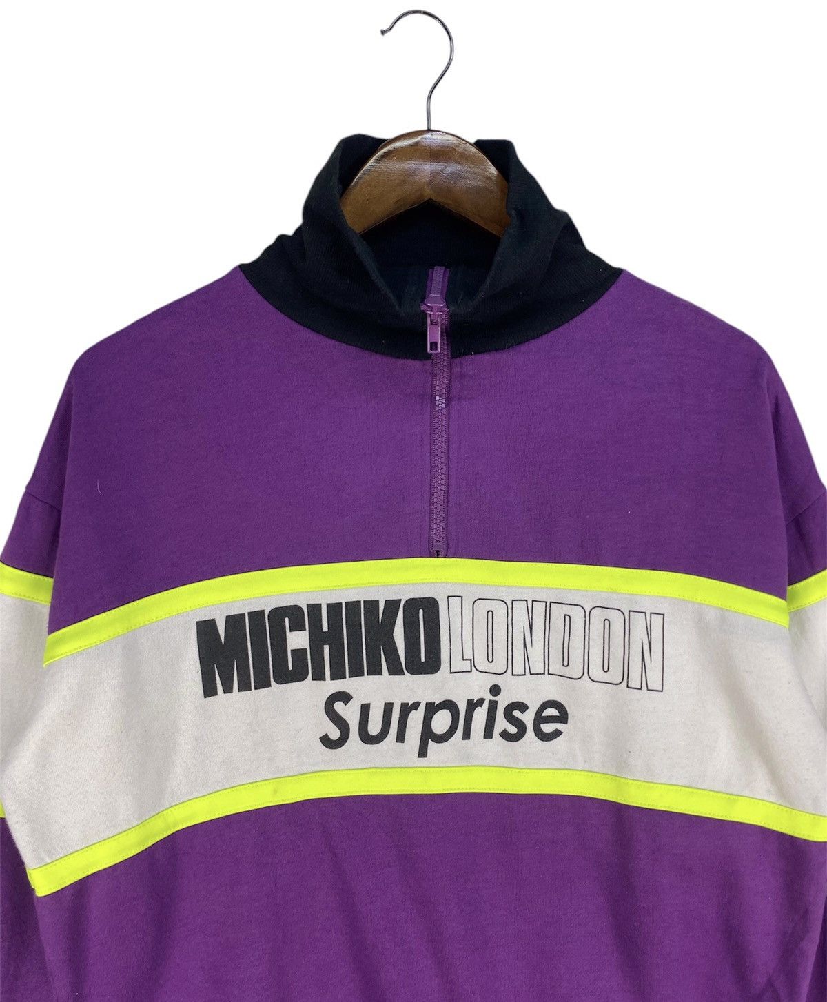 Designer × Michiko Koshino London × Vintage 💥RARE💥MICHIKO LONDON SWEATER Size US L / EU 52-54 / 3 - 3 Thumbnail
