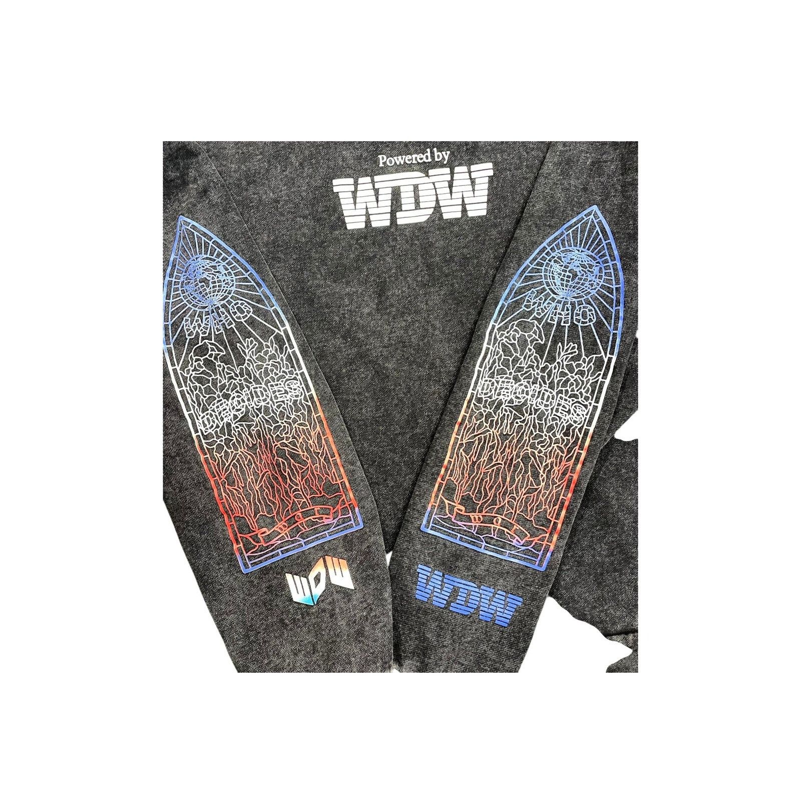Who Decides War Who Decides War "Intertwined Windows" Black Wash Hoodie Size US S / EU 44-46 / 1 - 3 Thumbnail