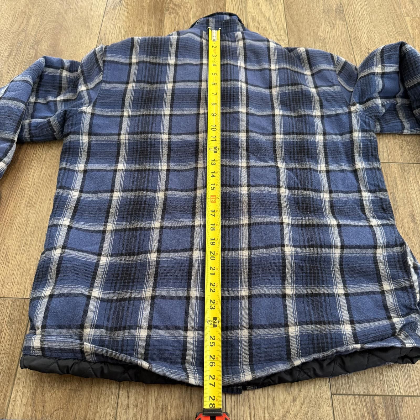 St. Johns Bay Vintage St. John’s Bay Flannel Shirt Jacket Quilted Plaid Size US M / EU 48-50 / 2 - 7 Thumbnail