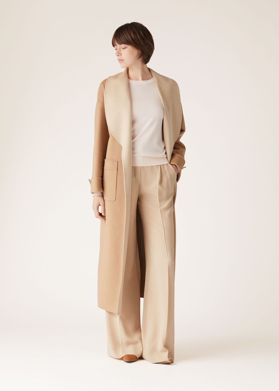 Loro Piana o1srvl11e0824 Piuma Cashmere Crewneck Sweater in Light Pink Size M / US 6-8 / IT 42-44 - 3 Thumbnail