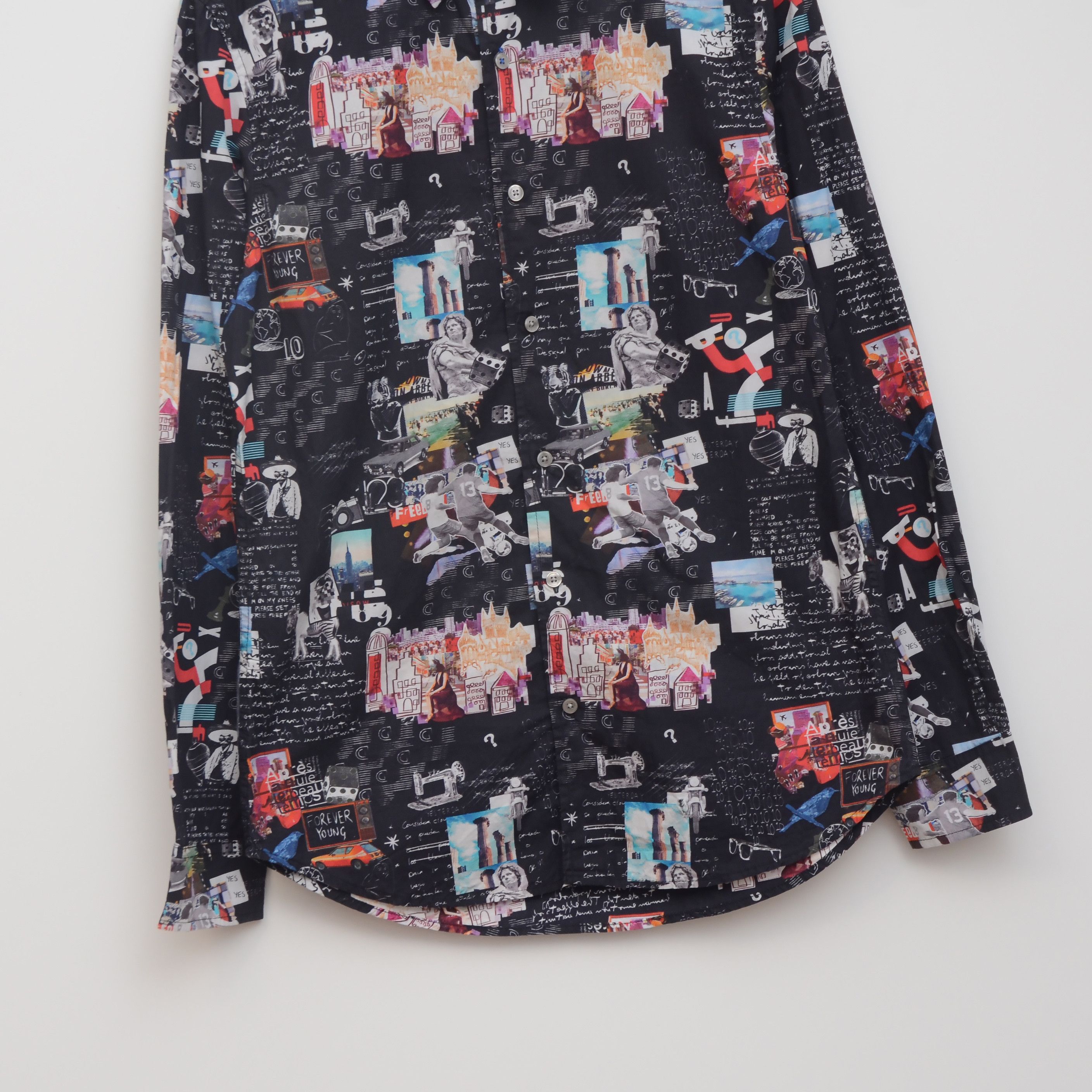 Desigual Desigual Shirt S Slim Abstract Multicolor Forever Young Y2K Size US S / EU 44-46 / 1 - 3 Thumbnail