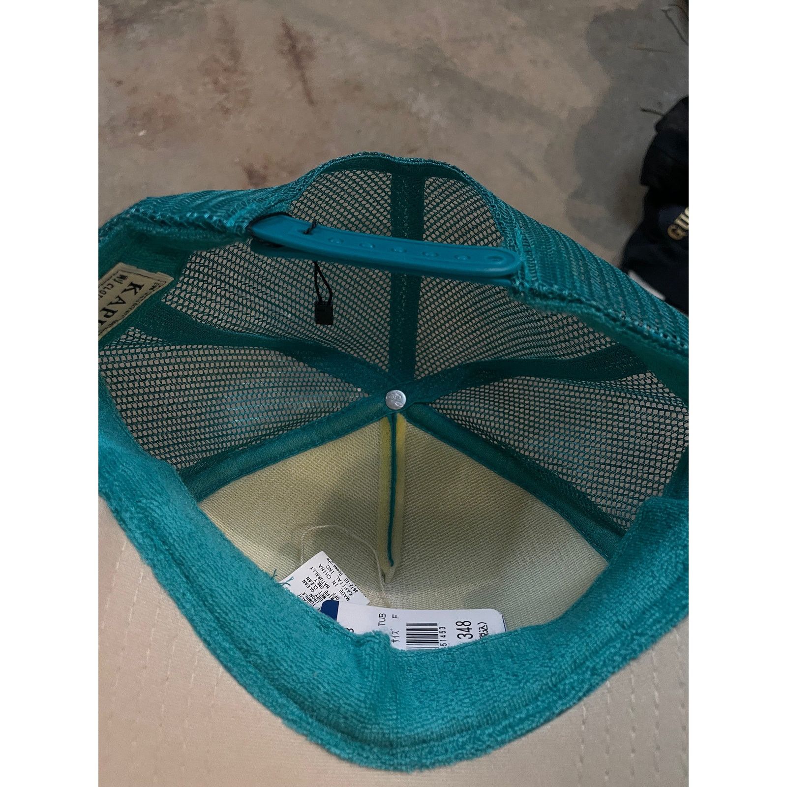 Kapital Kapital Trucker Hat Teal Tan New OS With Tags Size ONE SIZE - 2 Thumbnail