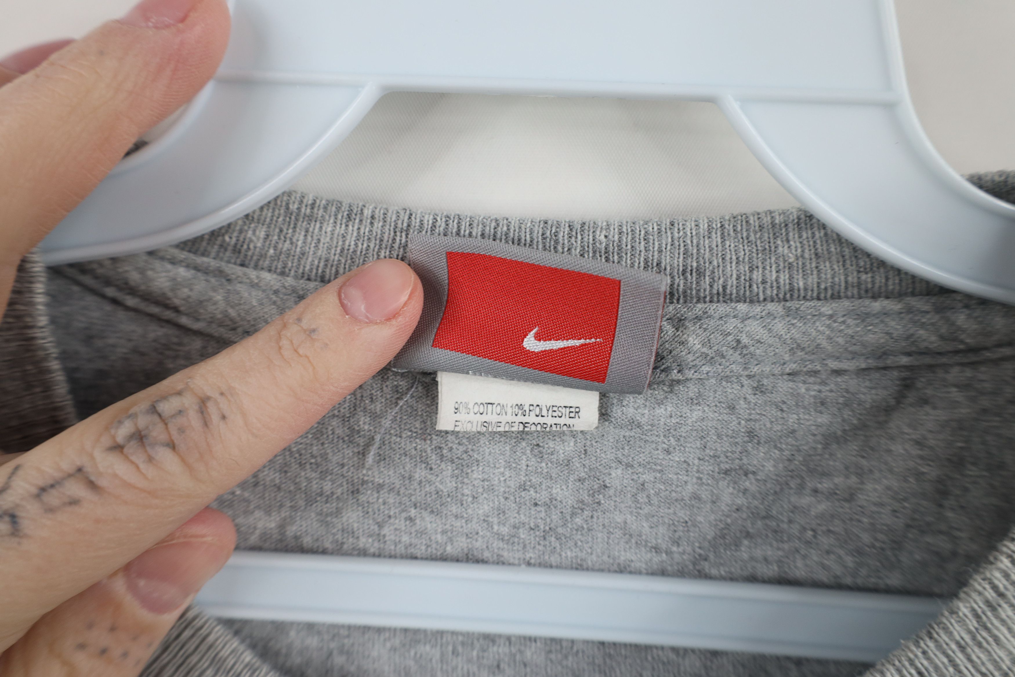 Nike × Vintage Y2K Nike Scott Mini Swoosh Detroit Tigers Baseball T-Shirt Size US S / EU 44-46 / 1 - 11 Thumbnail