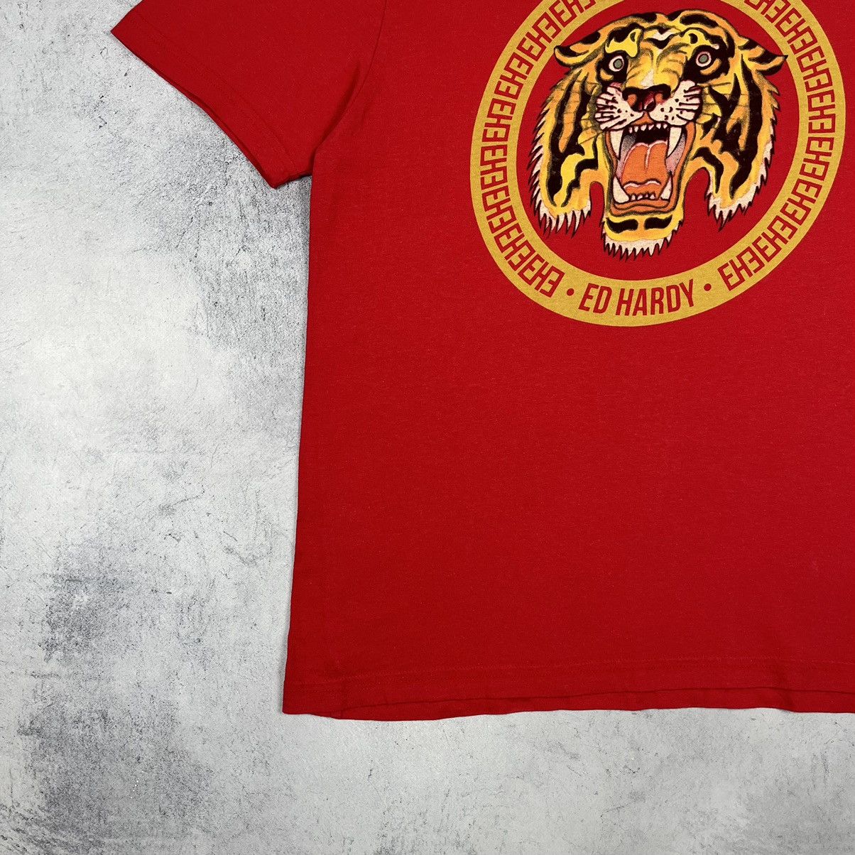 Ed Hardy Vintage Ed Hardy Tiger y2k big logo tee 90’s Size US M / EU 48-50 / 2 - 6 Thumbnail
