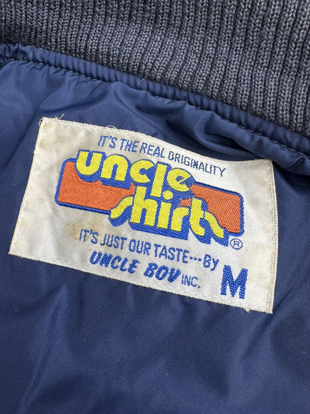 Vintage Vintage 90s Masako Club Uncle Bov Varsity Jacket Snap Size US M / EU 48-50 / 2 - 9 Thumbnail