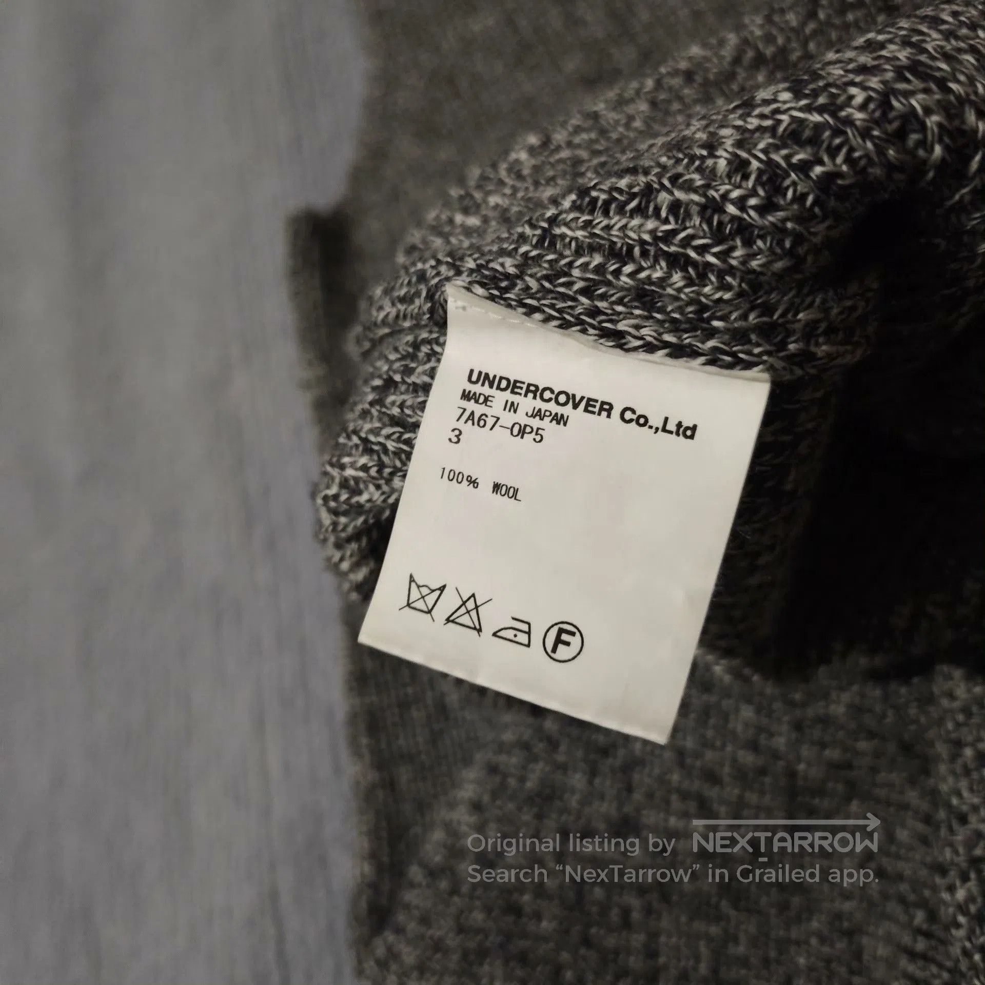 Undercover Undercover 07aw Purple Knit Vest. Size US L / EU 52-54 / 3 - 4 Thumbnail