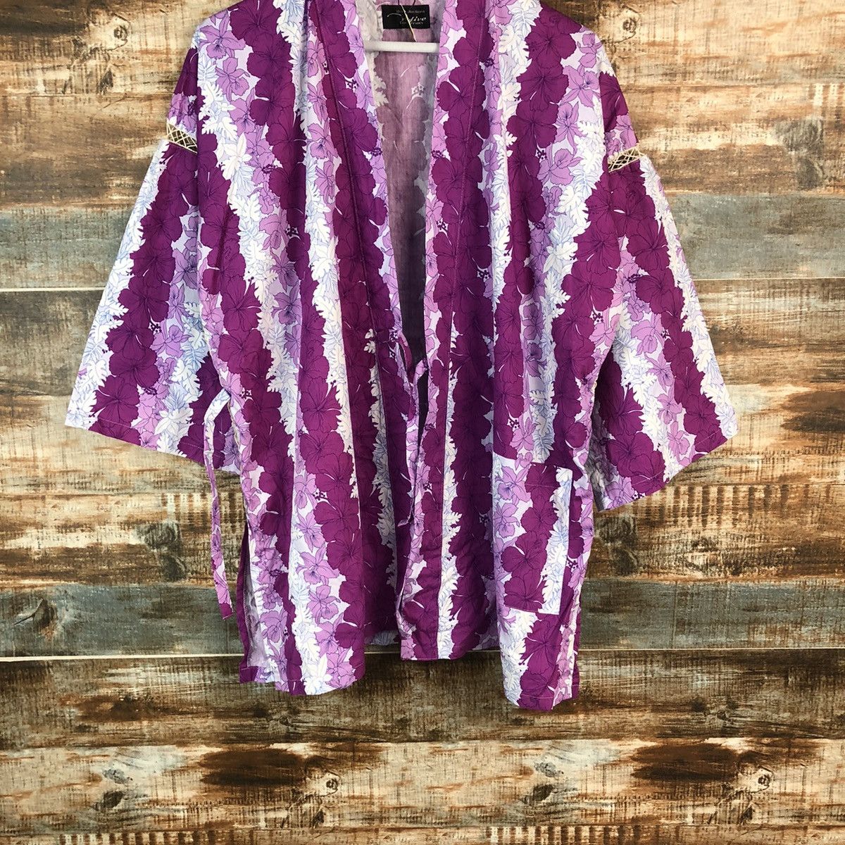 Homespun Knitwear × Japanese Brand V Live Purple Kimono streetwear #A2232 Size US L / EU 52-54 / 3 - 3 Thumbnail