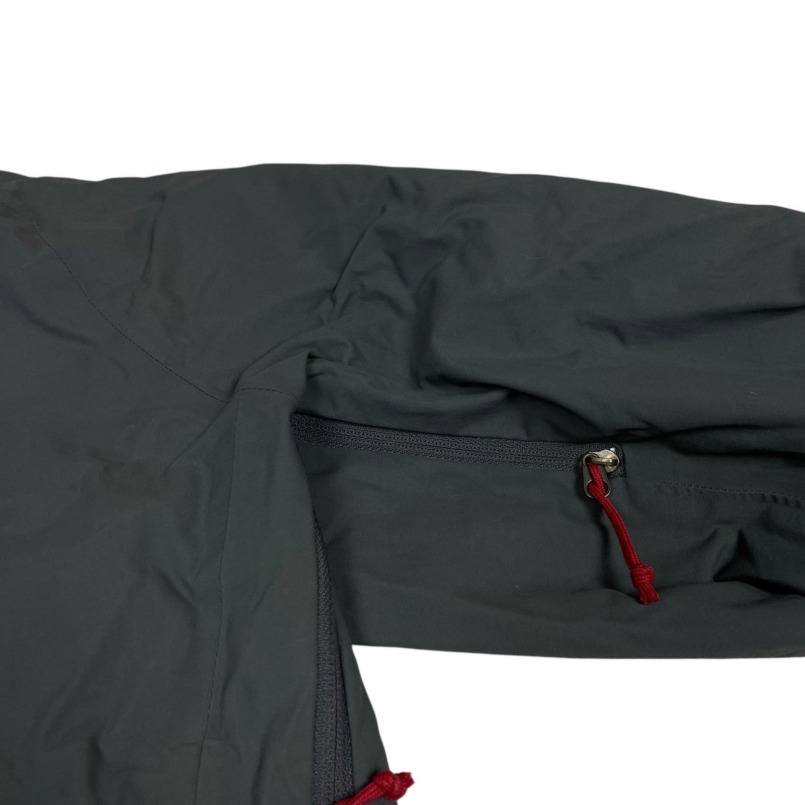 The North Face × Vintage The North Face Hyvent Mens Gray Hooded Full Zip Jacket Small Size US S / EU 44-46 / 1 - 6 Thumbnail