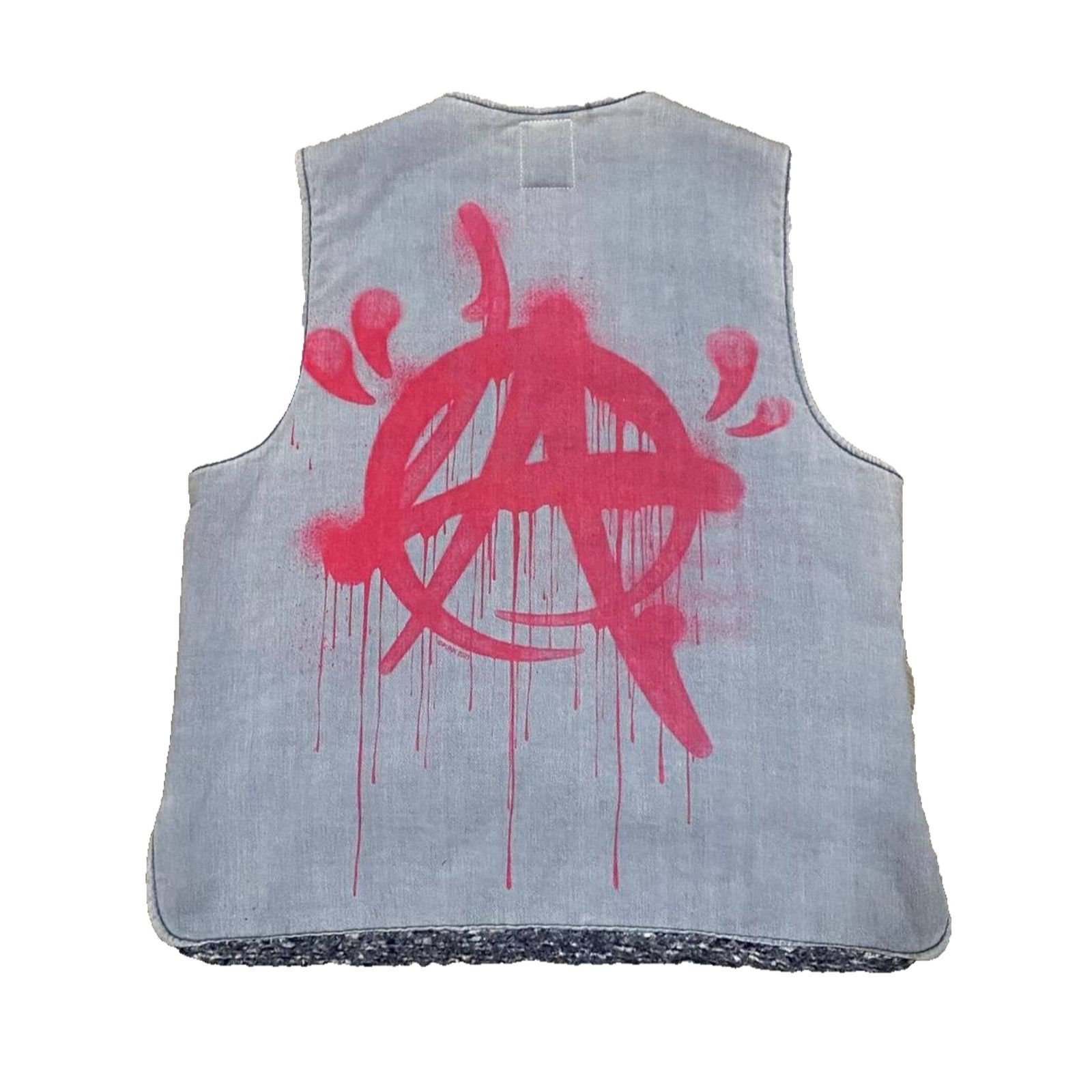 Other PUNK LA Anarchy Hunting Denim Insulation Vest Workwear sz M Size US M / EU 48-50 / 2 - 1 Thumbnail