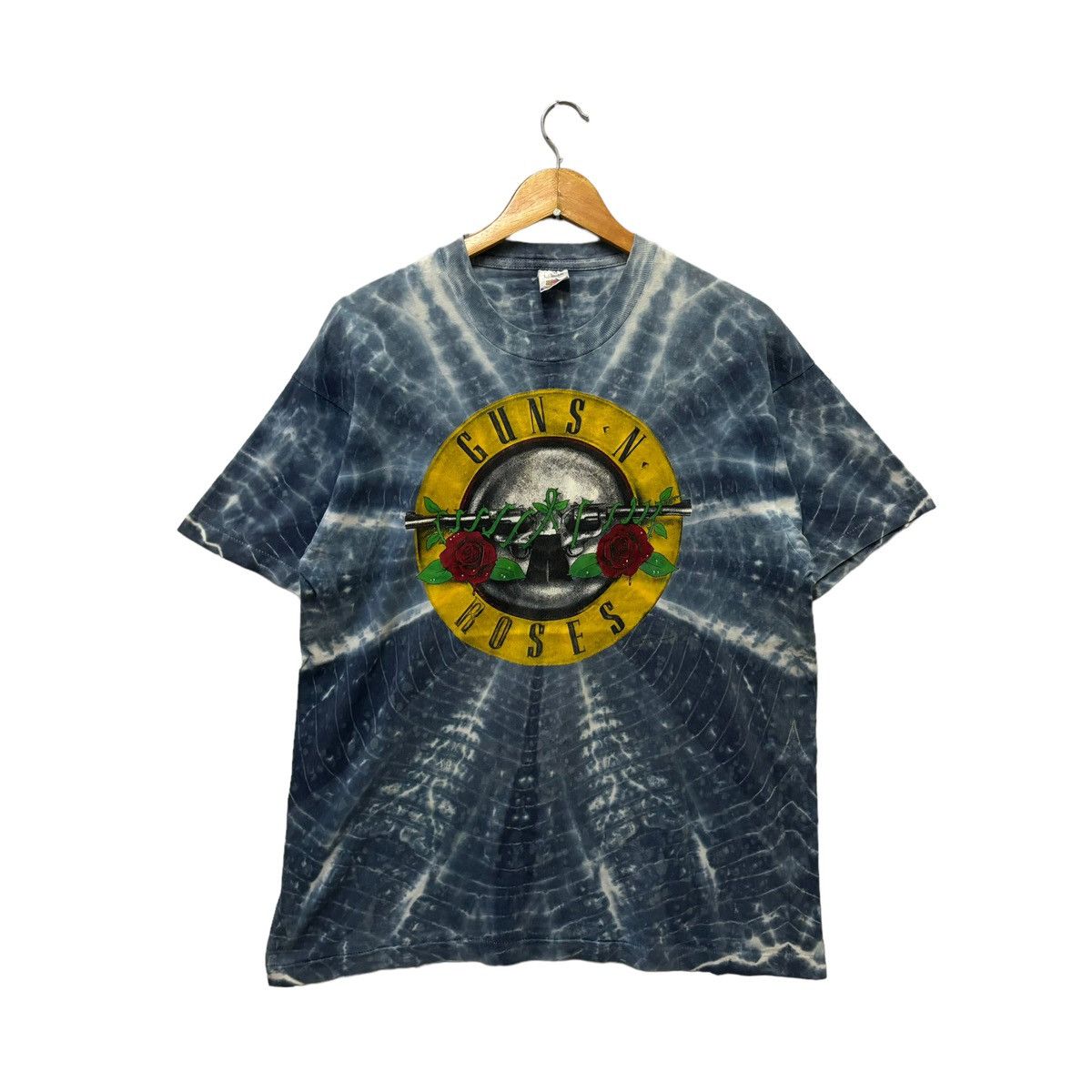 Band Tees × Guns N' Roses × Vintage Vintage Gun N Roses Tye Dye Tshirt Size US L / EU 52-54 / 3 - 1 Thumbnail