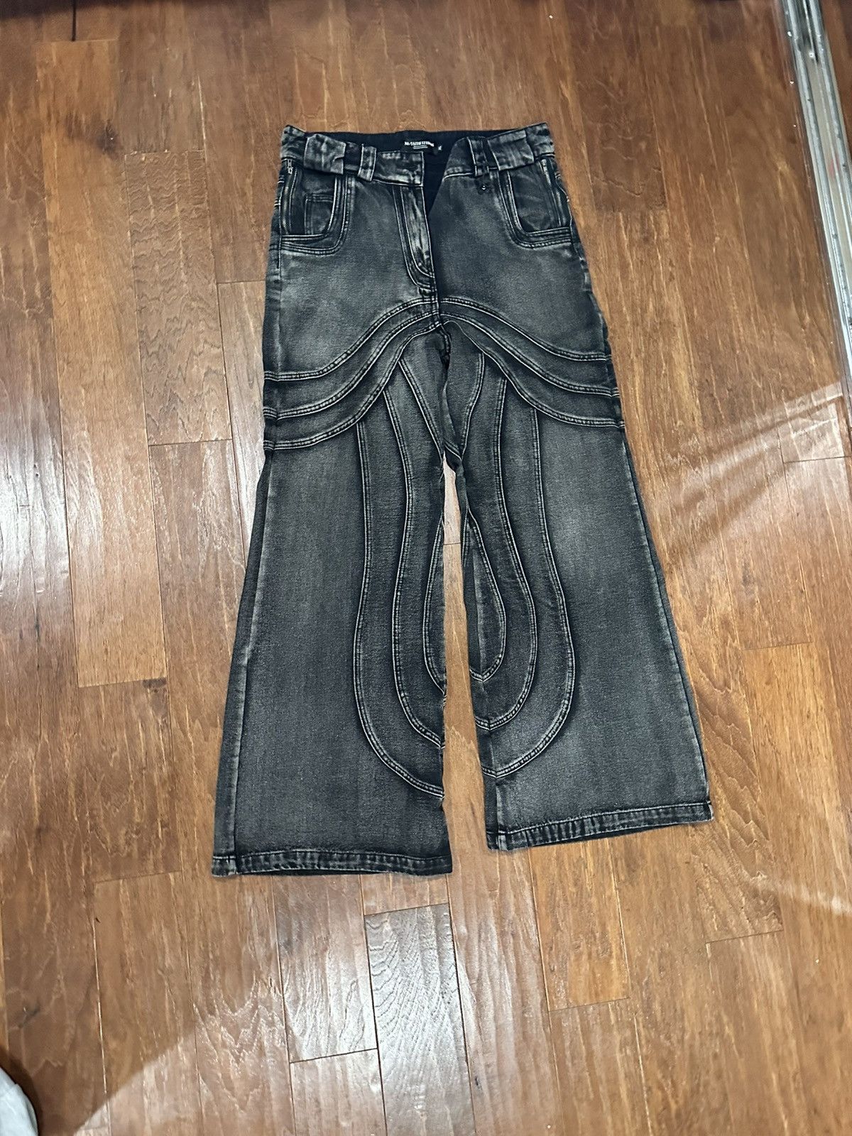 No Faith Studios no faith studios heavy wave denim Size US 32 / EU 48 - 2 Thumbnail
