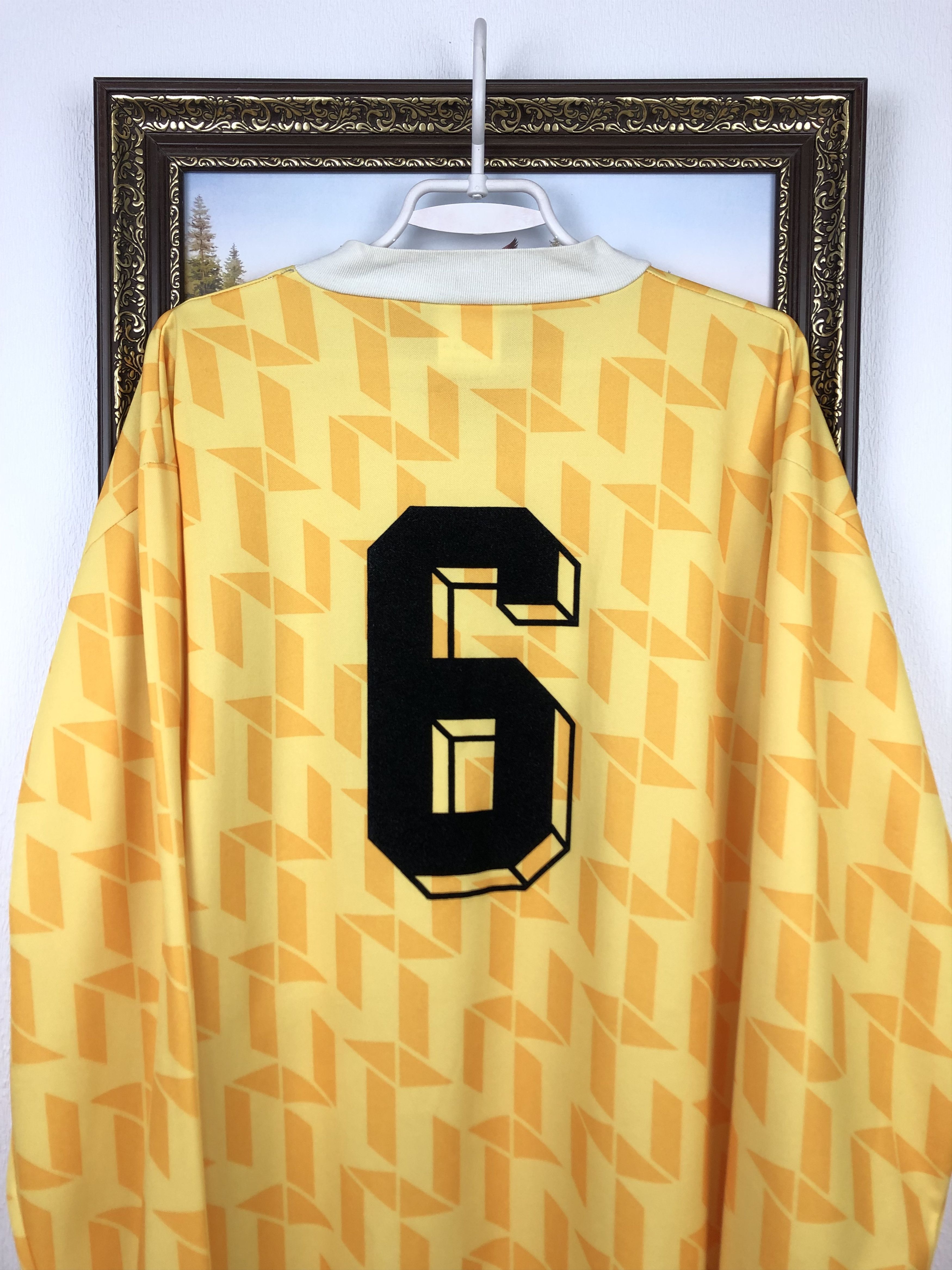 Vintage Vintage Football Goalkeeper Template Shirt Soccer Jersey Size US XXL / EU 58 / 5 - 9 Thumbnail