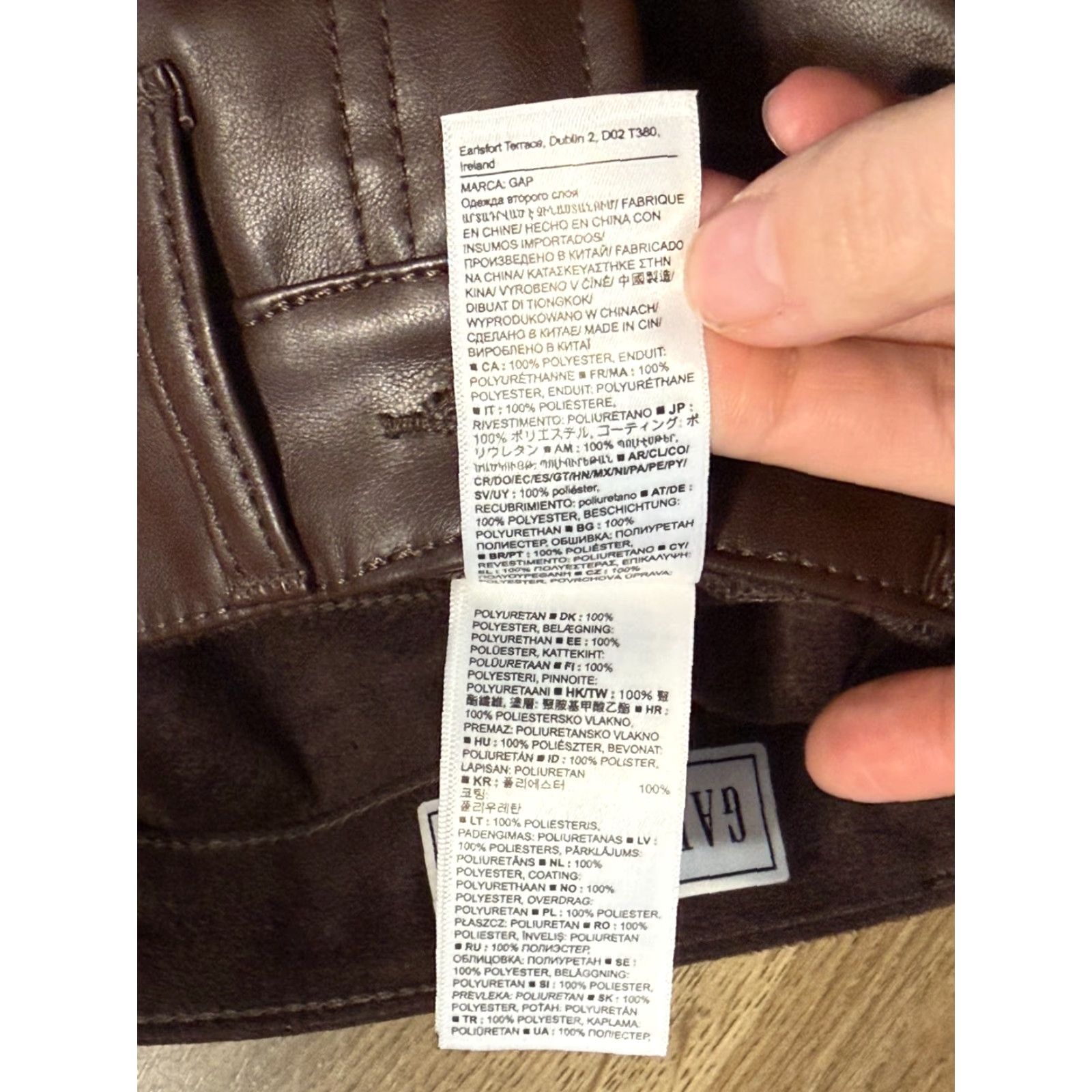 Gap GAP Pants Women's 4R Brown Slim High Rise Chino Vintage N/A Regular 27in Inseam 27in Size 27" / US 4 / IT 40 - 7 Thumbnail