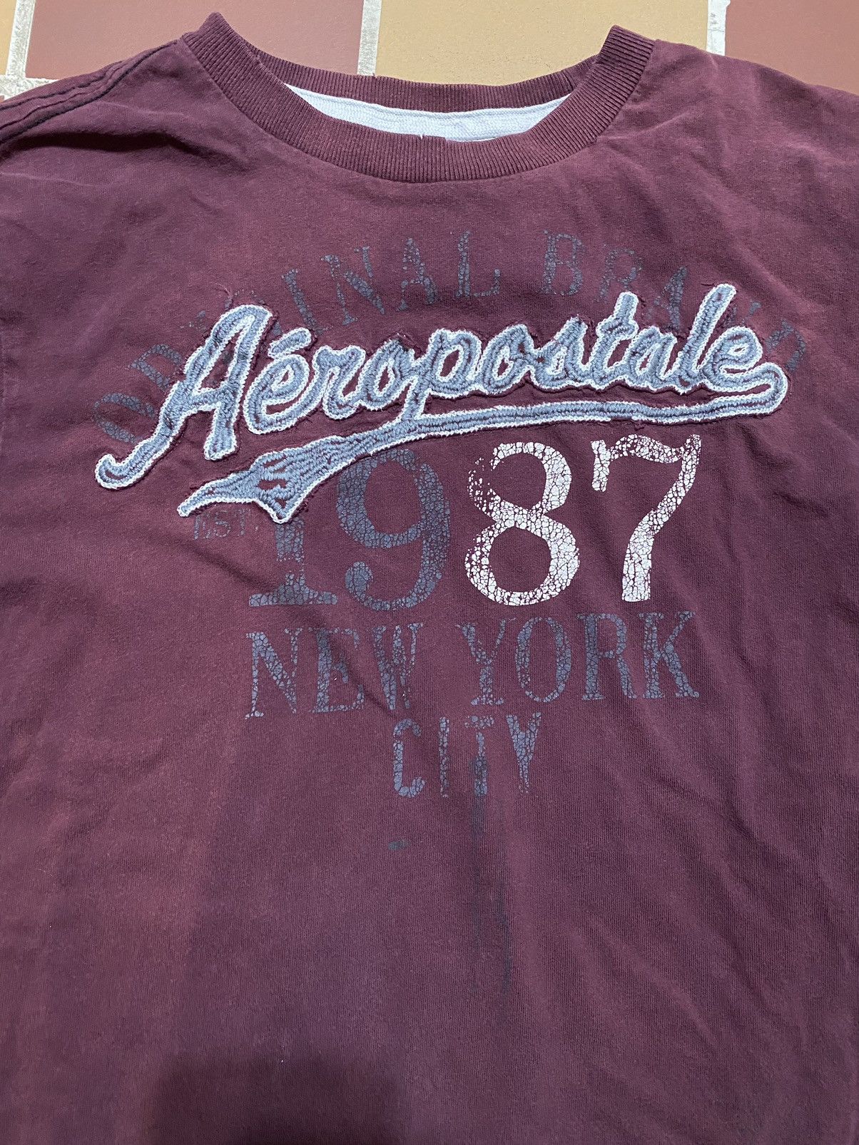 Aeropostale Vintage Y2k Aeropostale Shirt Single Stitch Size US L / EU 52-54 / 3 - 2 Thumbnail