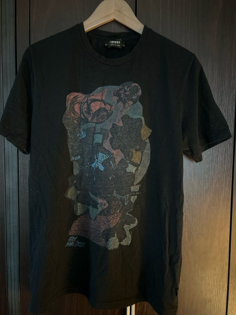 Marc Jacobs Black Tee Size US S / EU 44-46 / 1 - 1 Thumbnail