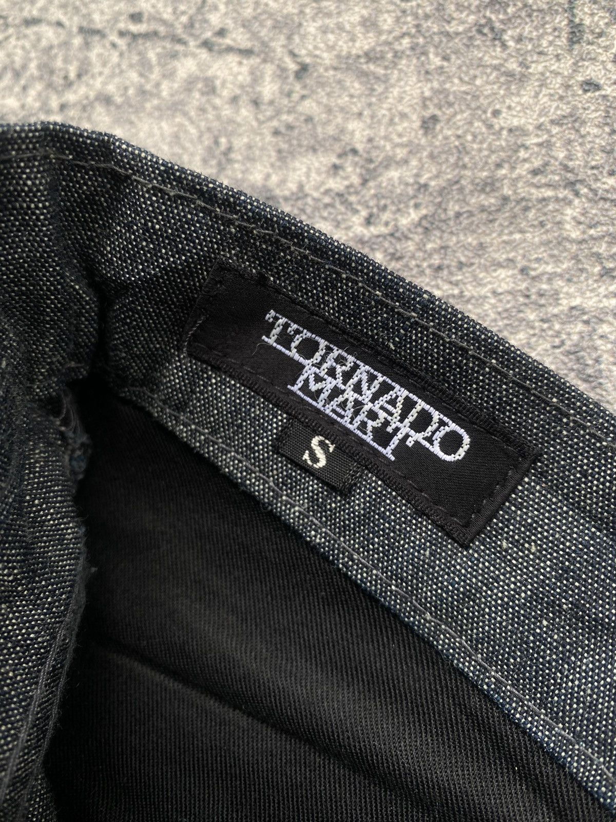 Tornado Mart 🔥Vintage Tornado Mart Stiff Material Japanese Denim Pants Size US 29 - 7 Thumbnail