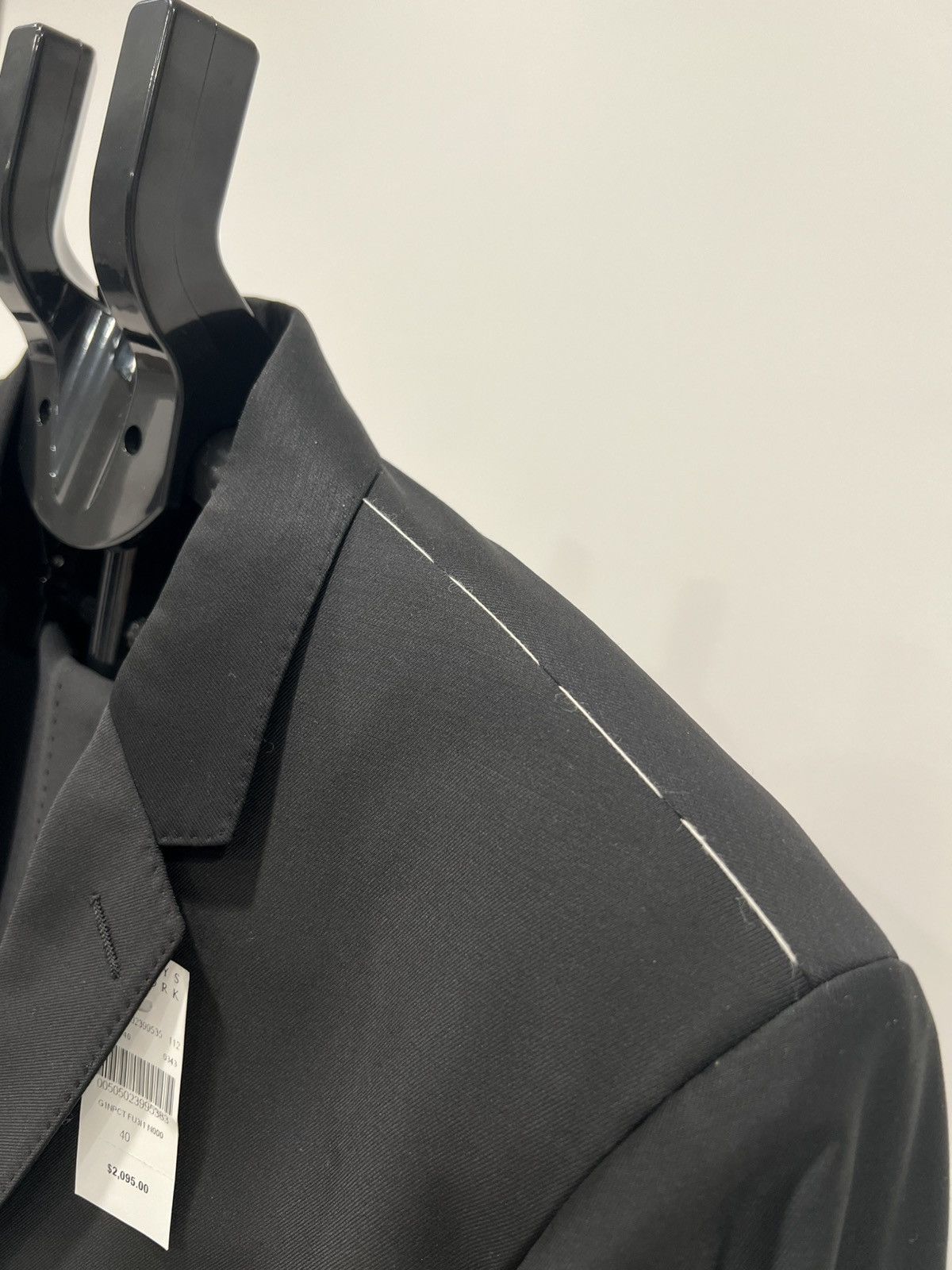 Dolce & Gabbana Dolce & Gabbana Men’s Solid Black 2-Piece Suit 40R US 50R IT Size 40R - 6 Thumbnail