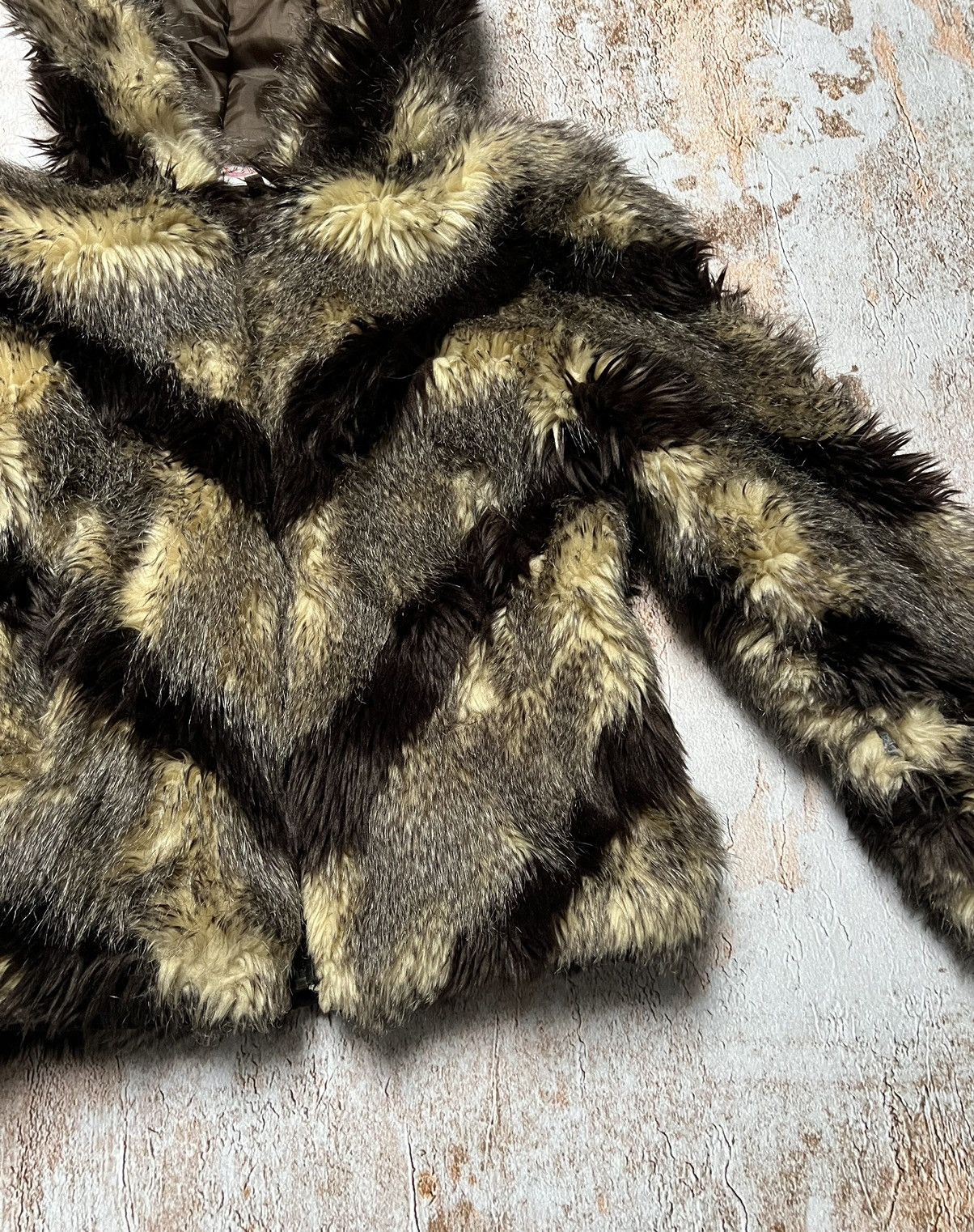Other Vintage Japanese cropped fur jacket with hood Size S / US 4 / IT 40 - 3 Thumbnail