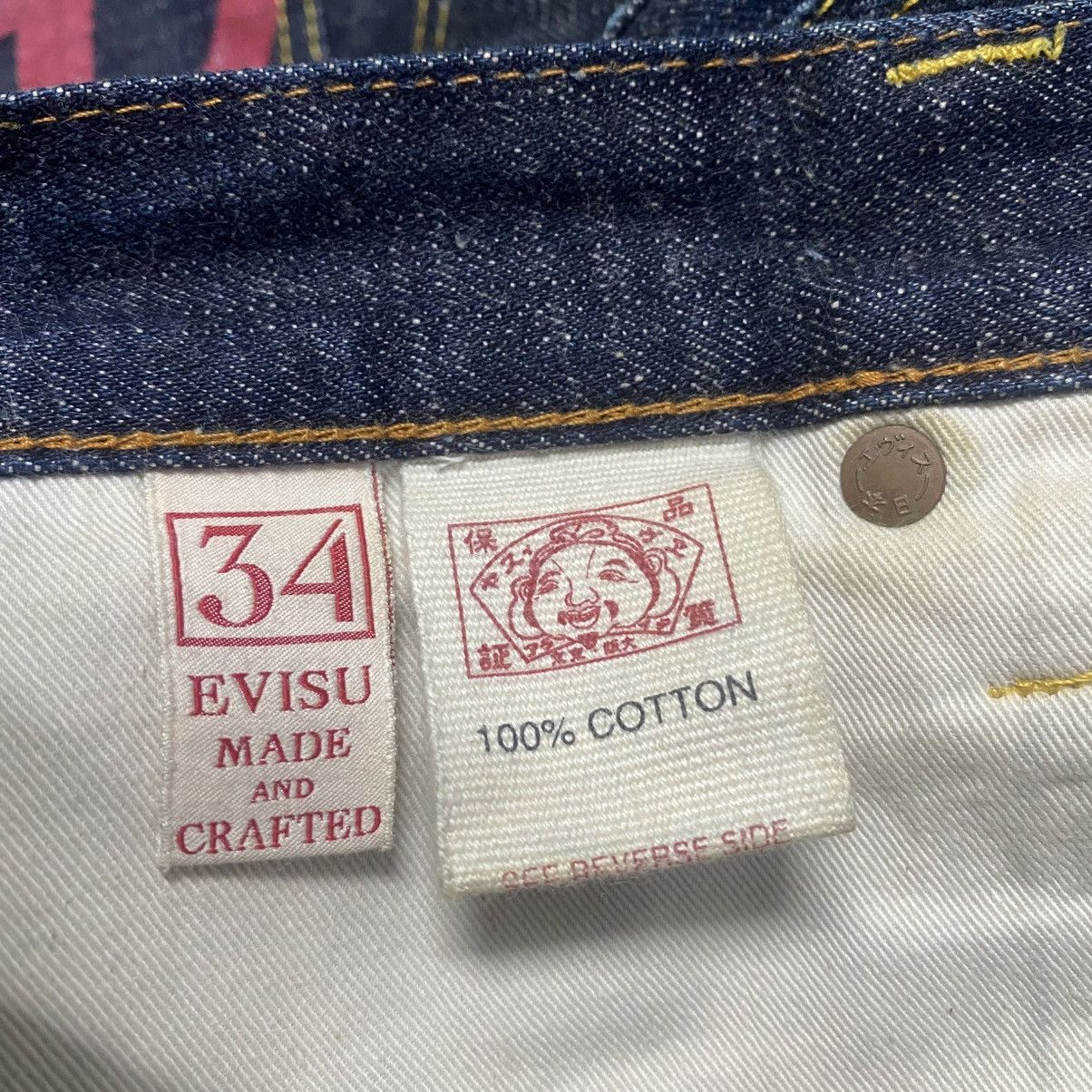 Evisu Evisu Paris Denim Multi Pocket Selvedge Jeans Size US 34 / EU 50 - 21 Thumbnail