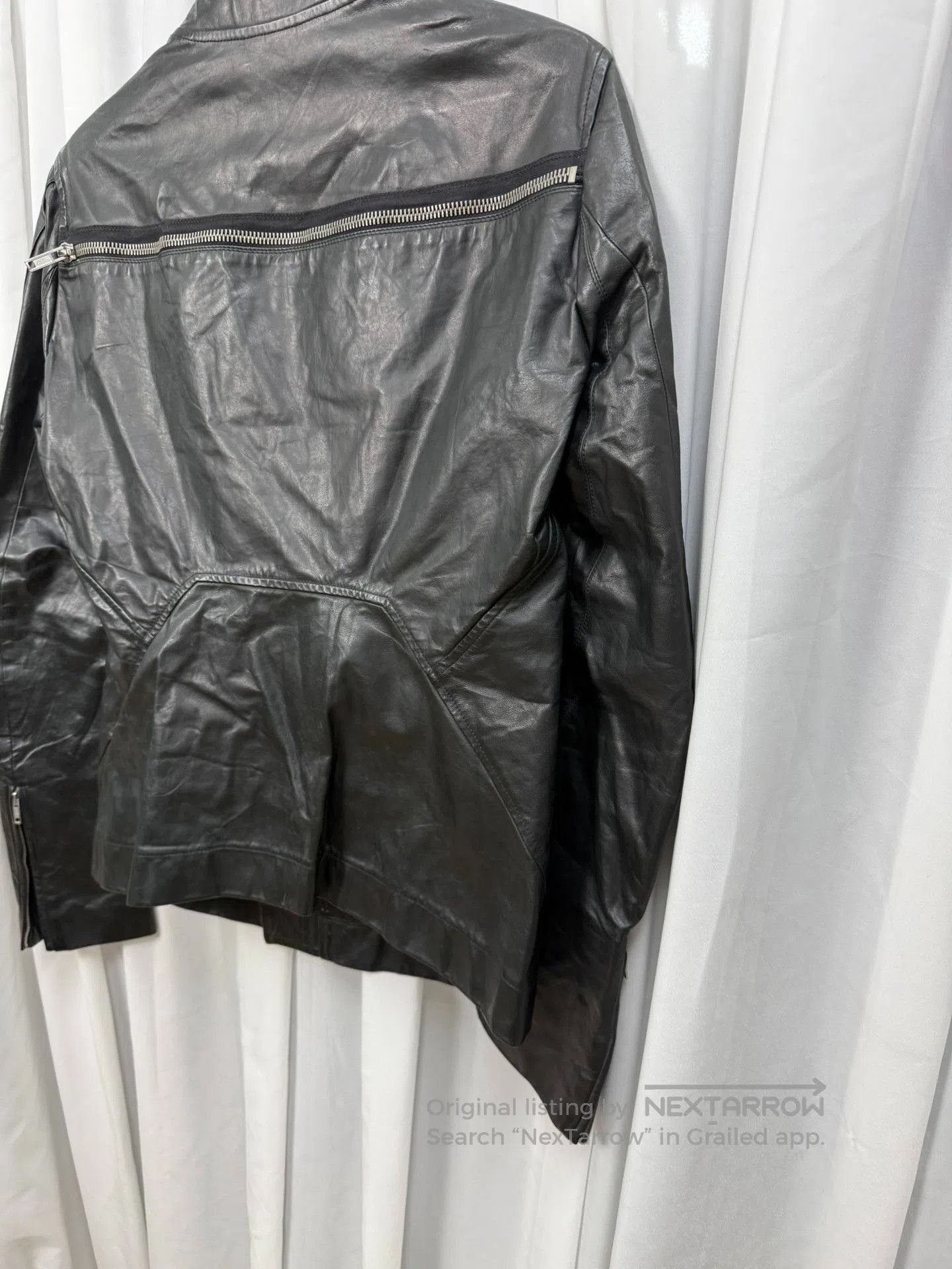 Rick Owens Rick Owens Stand Collar Biker Jacket. Size US M / EU 48-50 / 2 - 7 Thumbnail