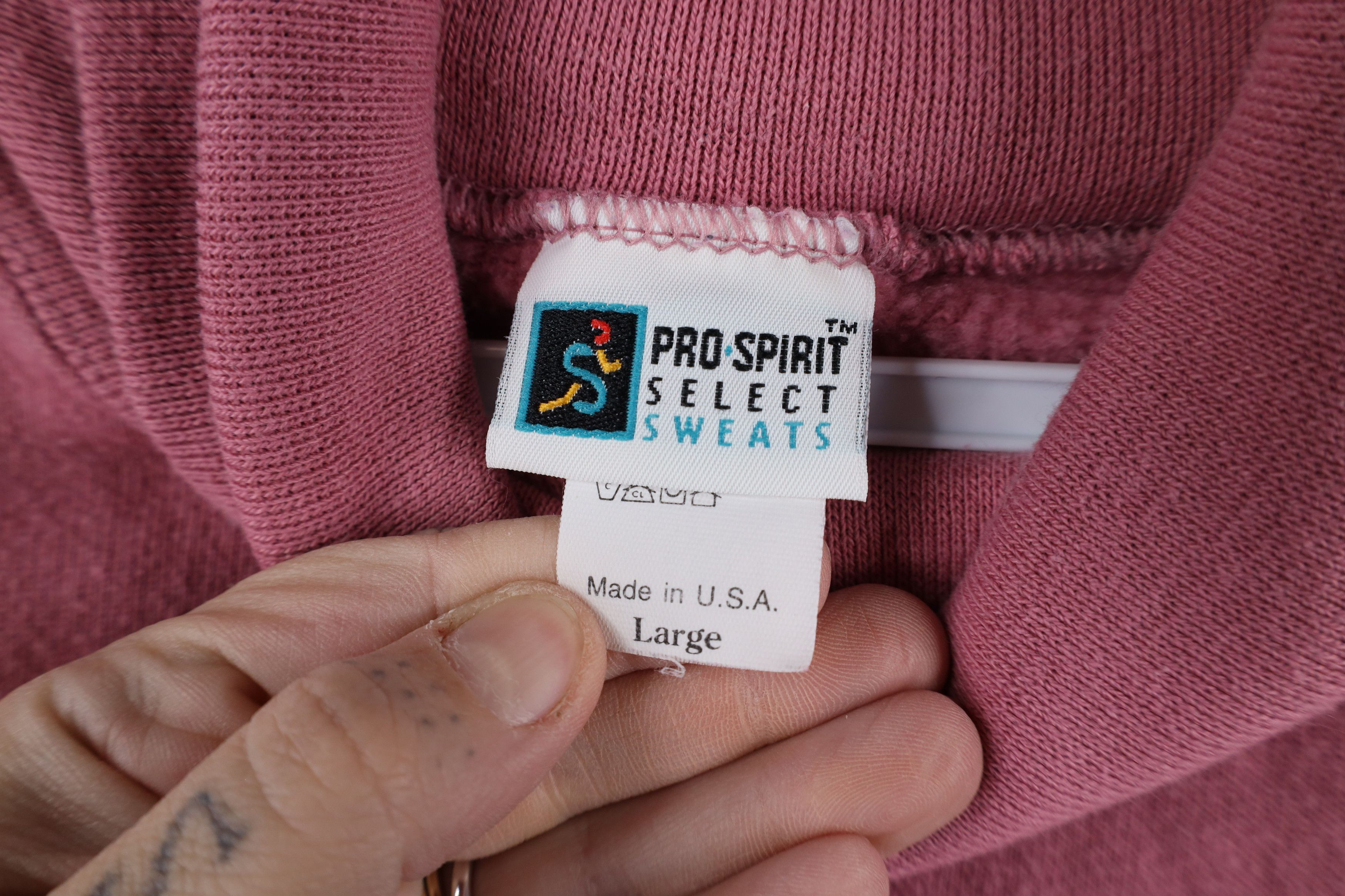 Vintage Vintage 90s Streetwear Baggy Tunic Turtleneck Sweatshirt USA Size L / US 10 / IT 46 - 6 Thumbnail