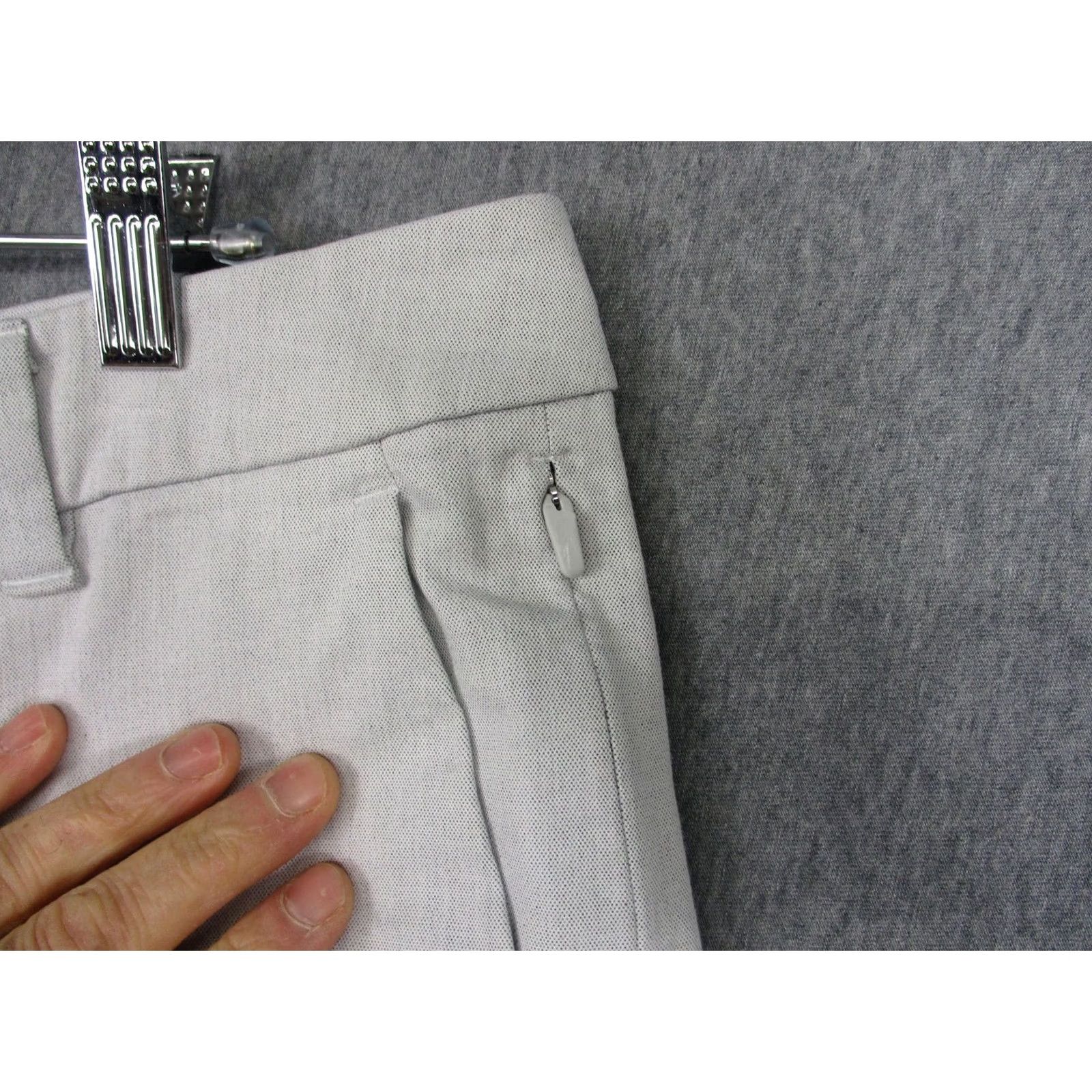 Lululemon Lululemon Pace Breaker Shorts Mens 36 Gray Chino Shorts Casual Slim Fit Zip Fly Pockets Mens Size 36 Gray Size US 36 / EU 52 - 3 Thumbnail