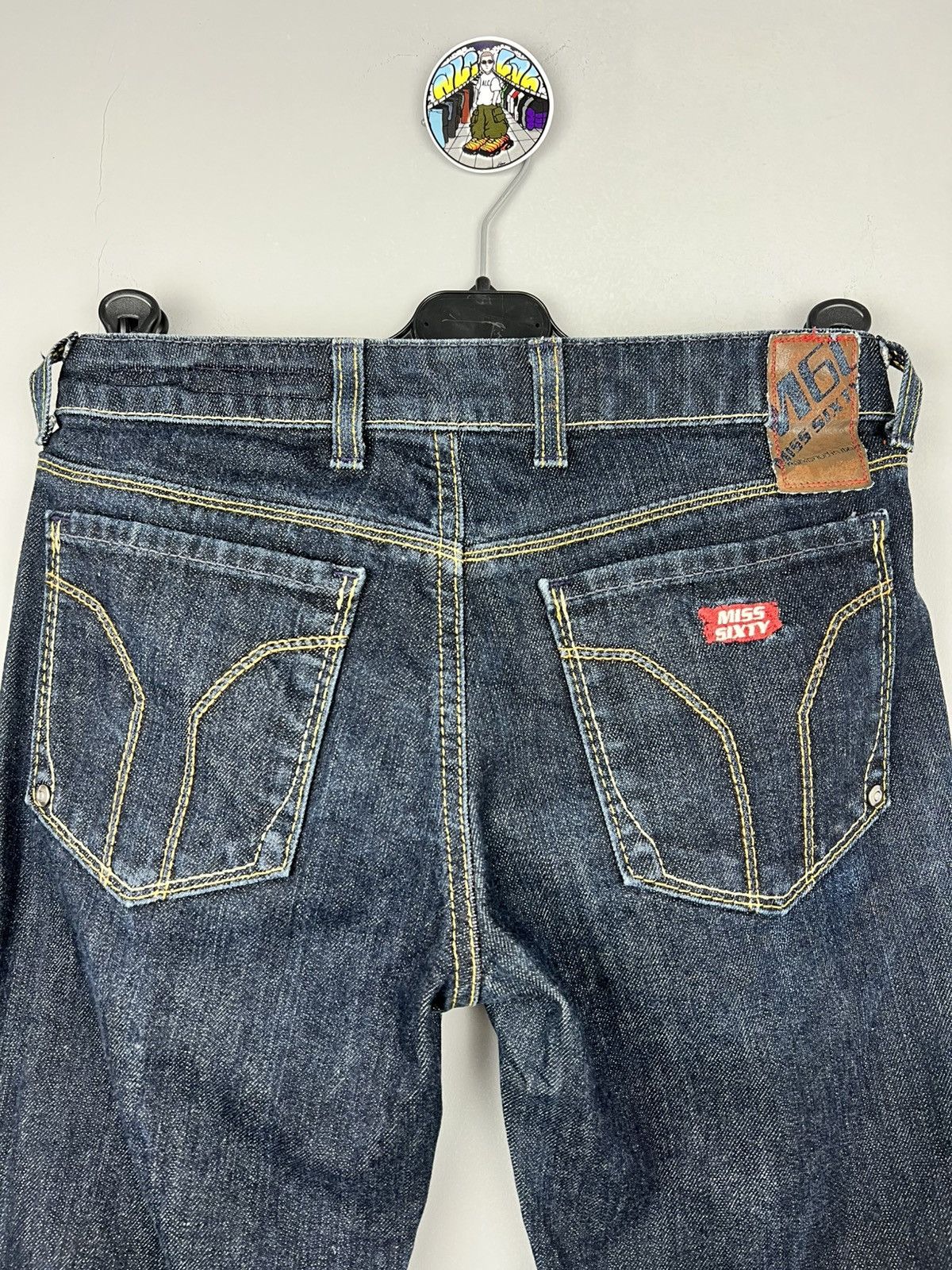 Miss Sixty Miss sixty Denim Pants Jeans Avant-garde Y2K Style Size 29" - 15 Thumbnail
