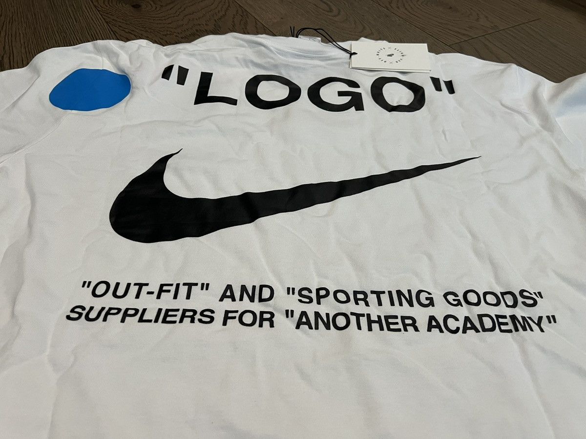 Nike × Off-White Nike x Off-White “Logo” Shirt White Large Size US L / EU 52-54 / 3 - 10 Thumbnail