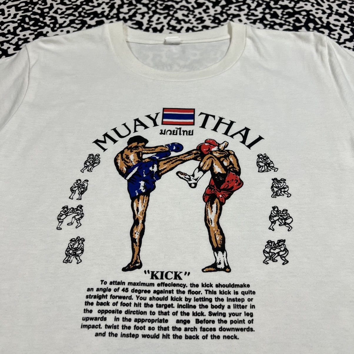 Japanese Brand Vintage Y2K Muay Thai Thailand Retro Japanese Style T-shirt Size L / US 10 / IT 46 - 11 Thumbnail