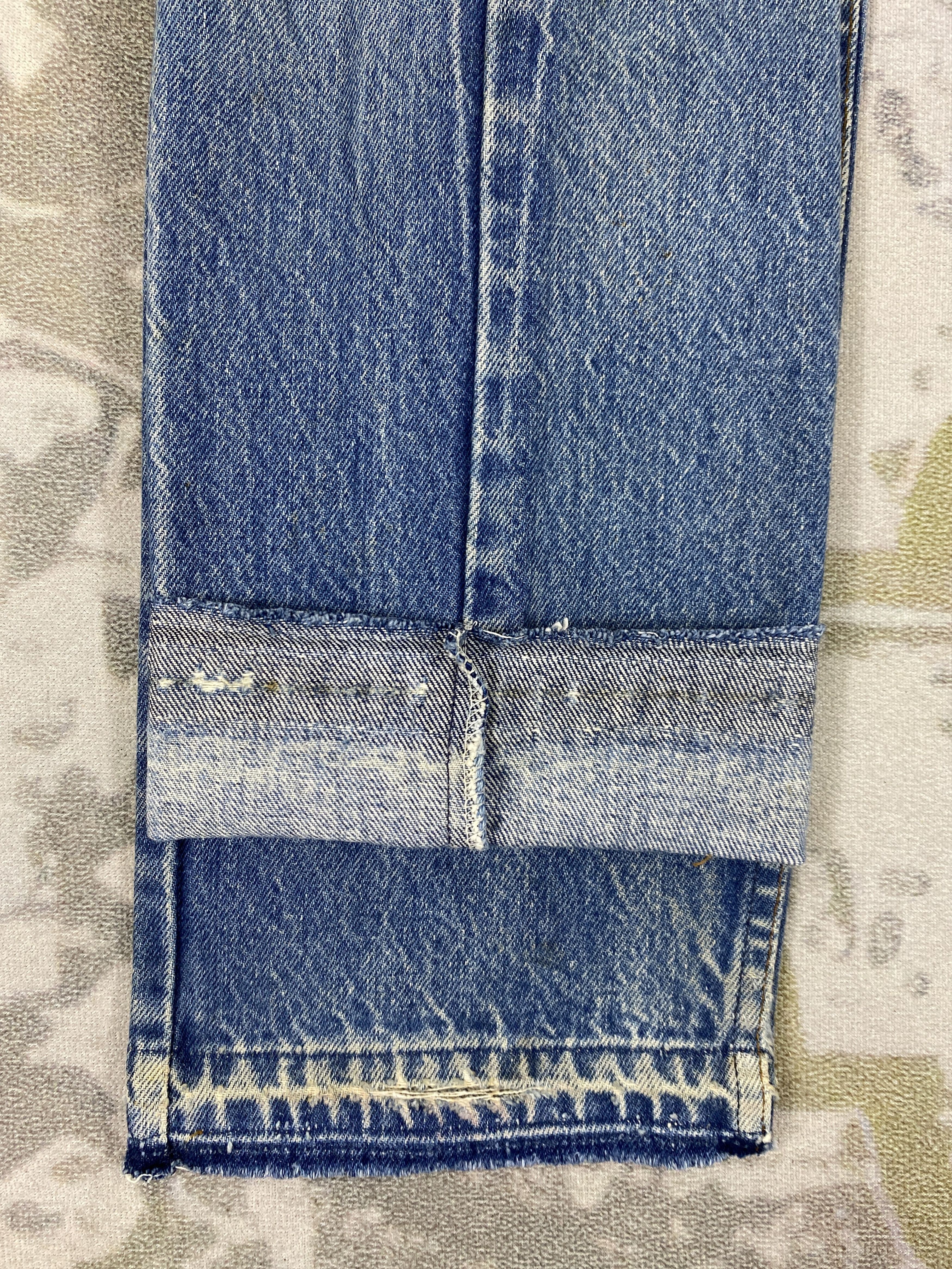 Vintage Distressed Vintage 80s Levi's Big E Orange Tab 31x30 JN3502 Size US 31 - 11 Thumbnail