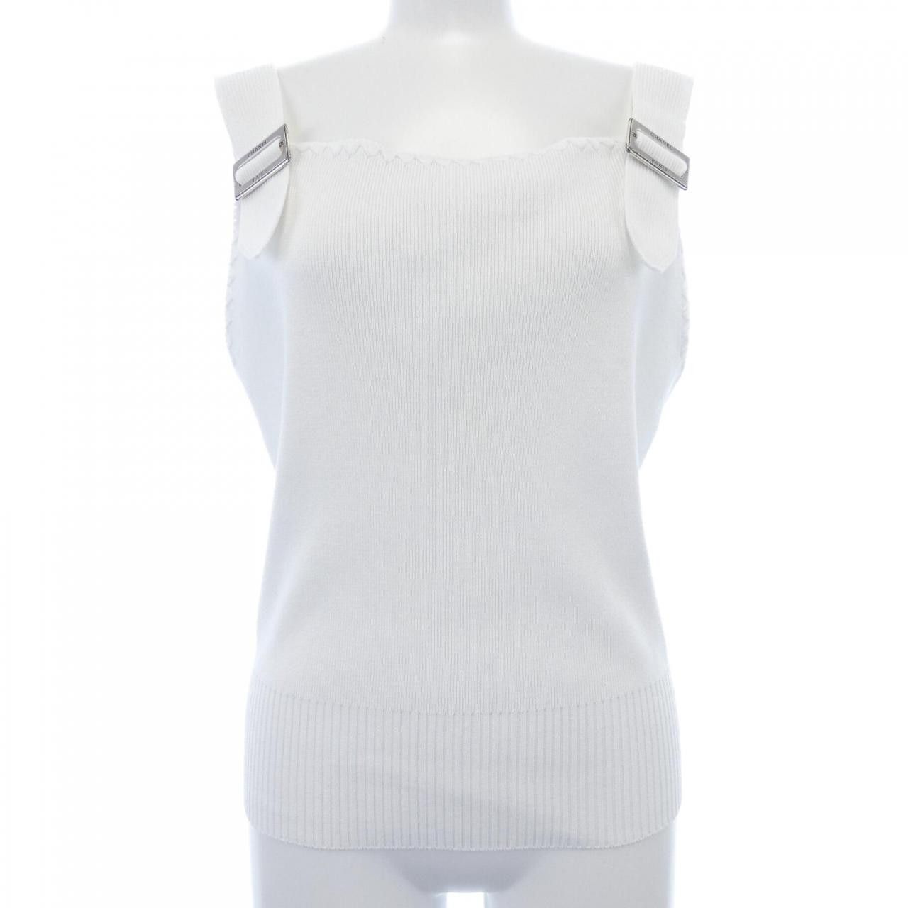 Chanel Chanel P25213V01778 05C Top Cotton Tops P25213V01778 05C DUTY FREE for USA