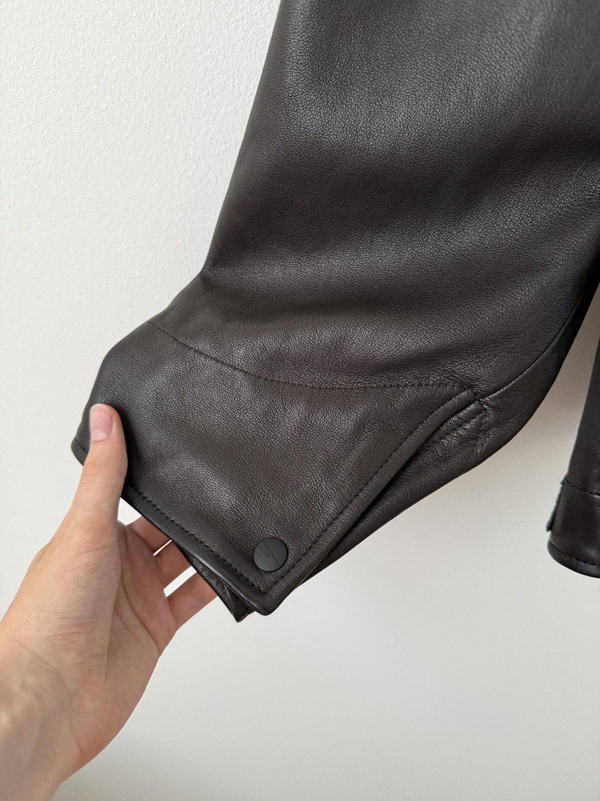 Enfants Riches Deprimes 2022 "Records" Sheep Leather Work Jacket Size US L / EU 52-54 / 3 - 9 Thumbnail