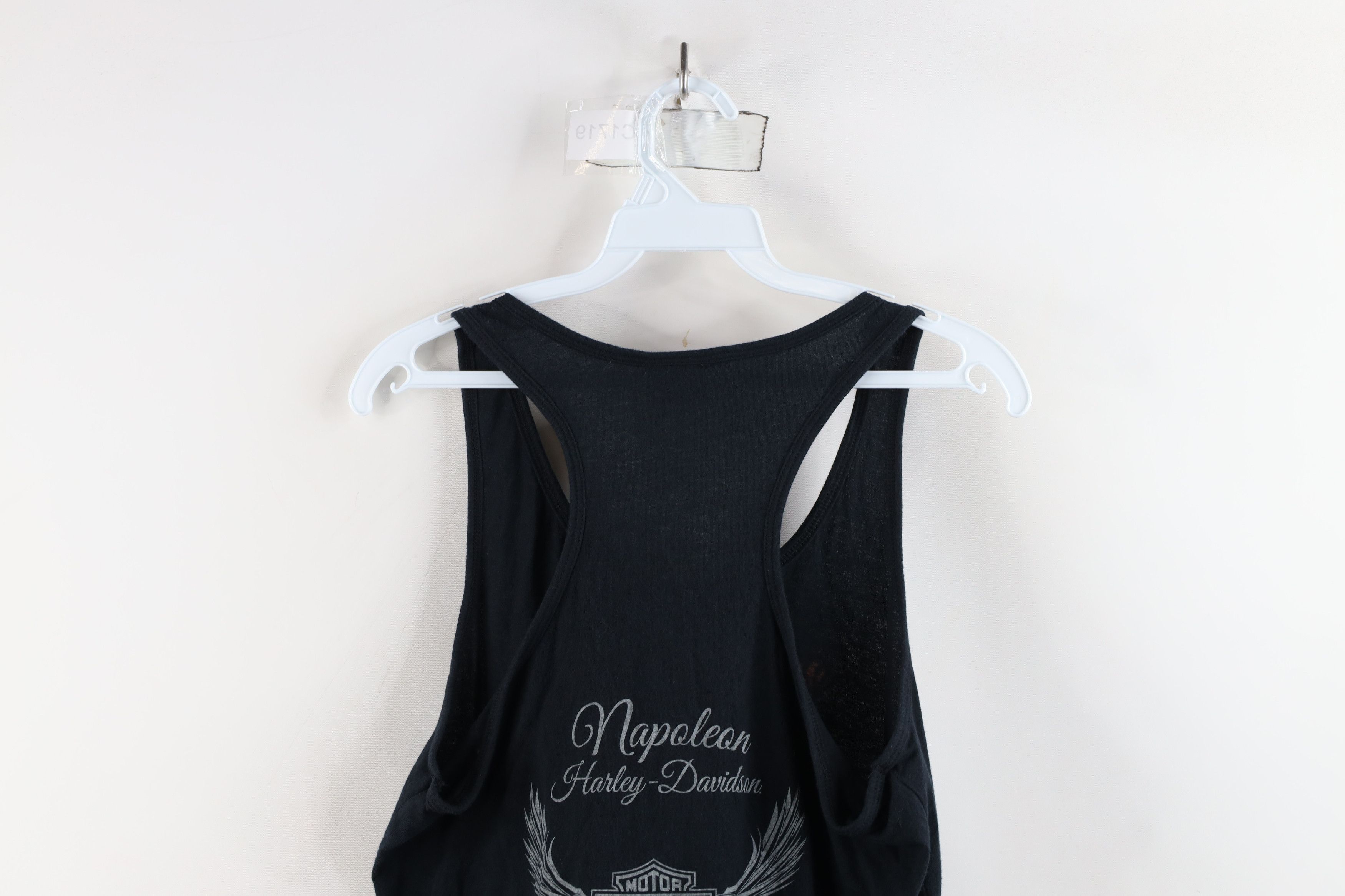 Harley Davidson × Vintage Vintage Y2K Harley Davidson Eagle Tank Top T-Shirt Black Size M / US 6-8 / IT 42-44 - 12 Thumbnail