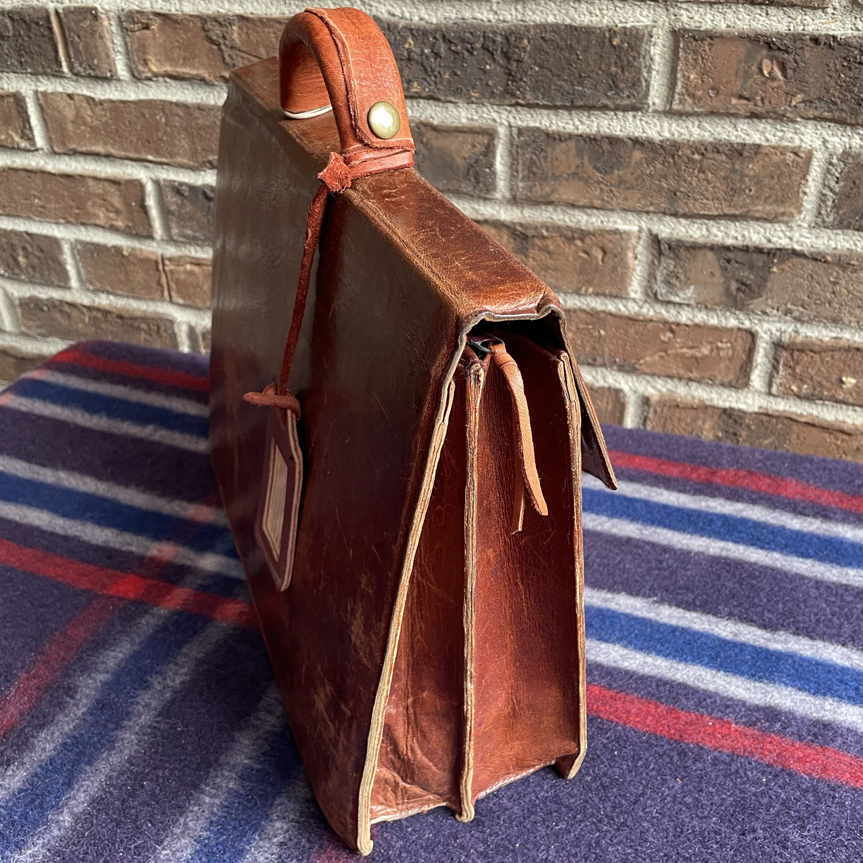 Other VTG SOUTHWESTERN TAPESTRY LEATHER BRIEFCASE R$1498 Size ONE SIZE - 6 Thumbnail