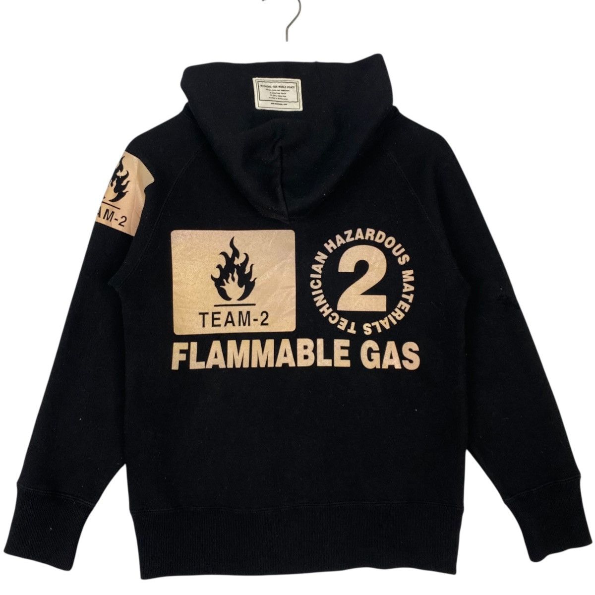 Other Vintage Fire Fighters Worldwide Heroes Full Hoodie Sweater Size US S / EU 44-46 / 1 - 7 Thumbnail