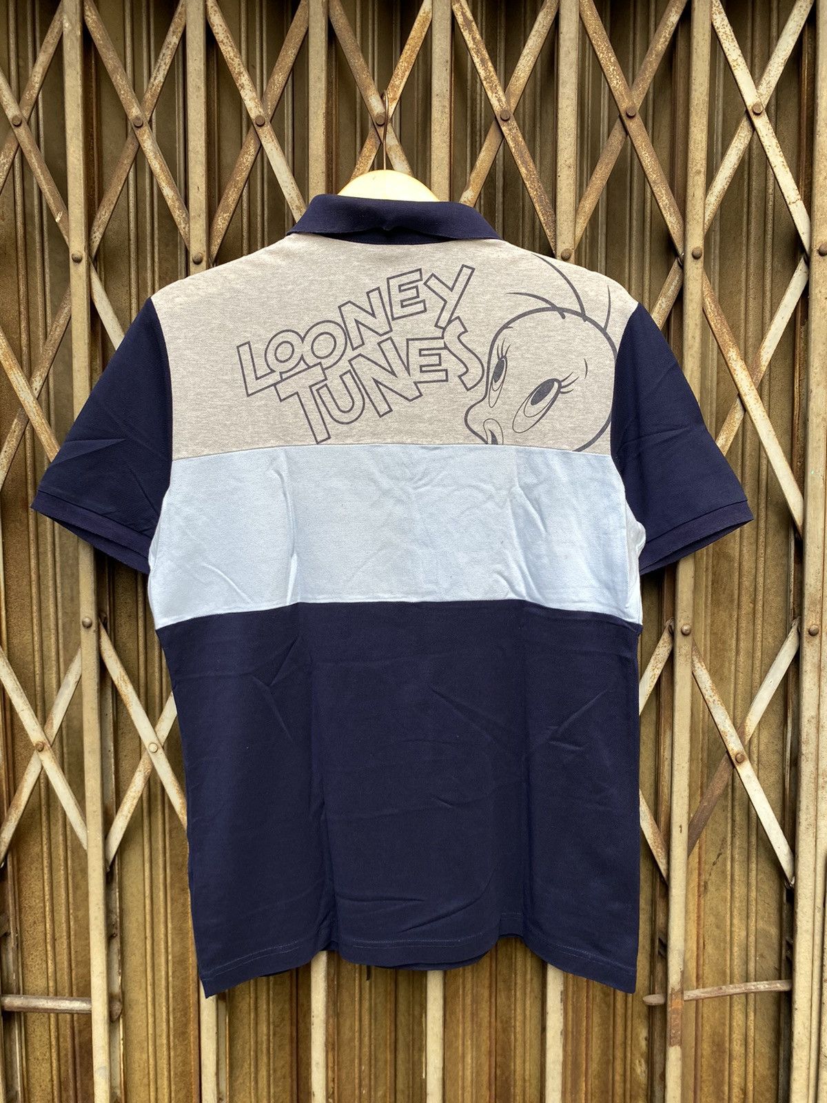 Warner Bros Vintage Looney Tunes Bugs Bunny Polo Shirt Size US M / EU 48-50 / 2 - 8 Thumbnail