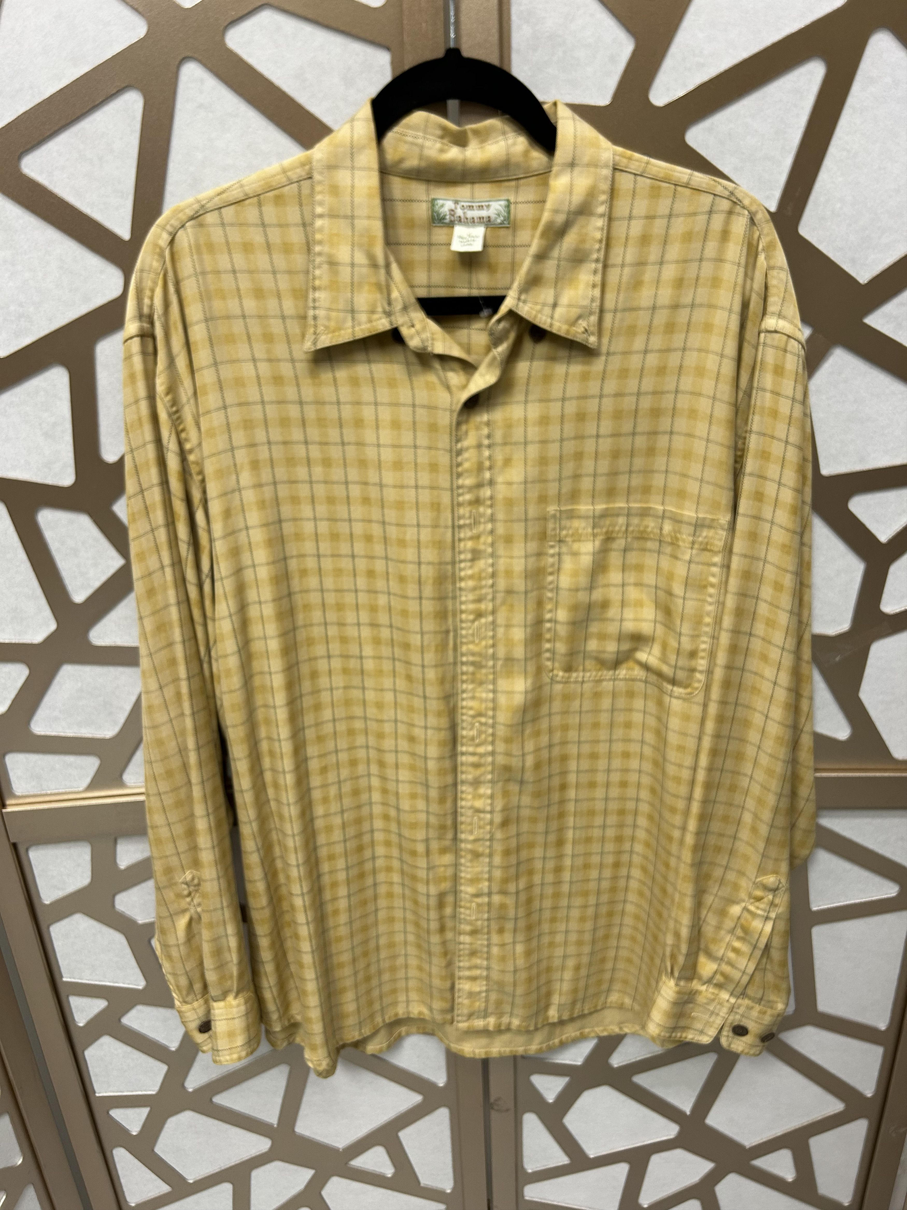 Tommy Bahama Tommy Bahama LS Silk dress shirt Size US L / EU 52-54 / 3 - 1 Thumbnail