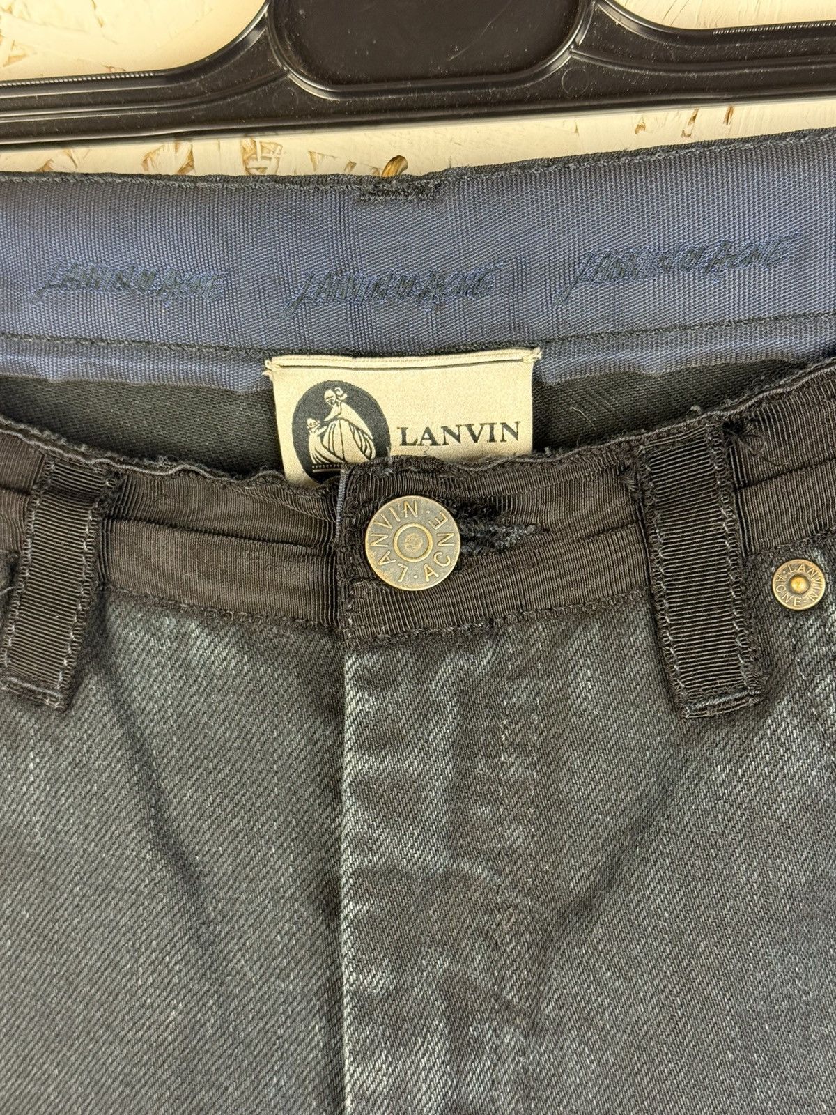 Lanvin Lanvin x Acne SS09 Albert Elbaz Era Denim Jeans 29/34 Size 29" - 3 Thumbnail