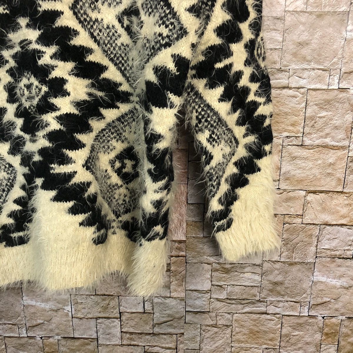 Vintage La do da White navajo design Knitwear #A755 Size M / US 6-8 / IT 42-44 - 8 Thumbnail