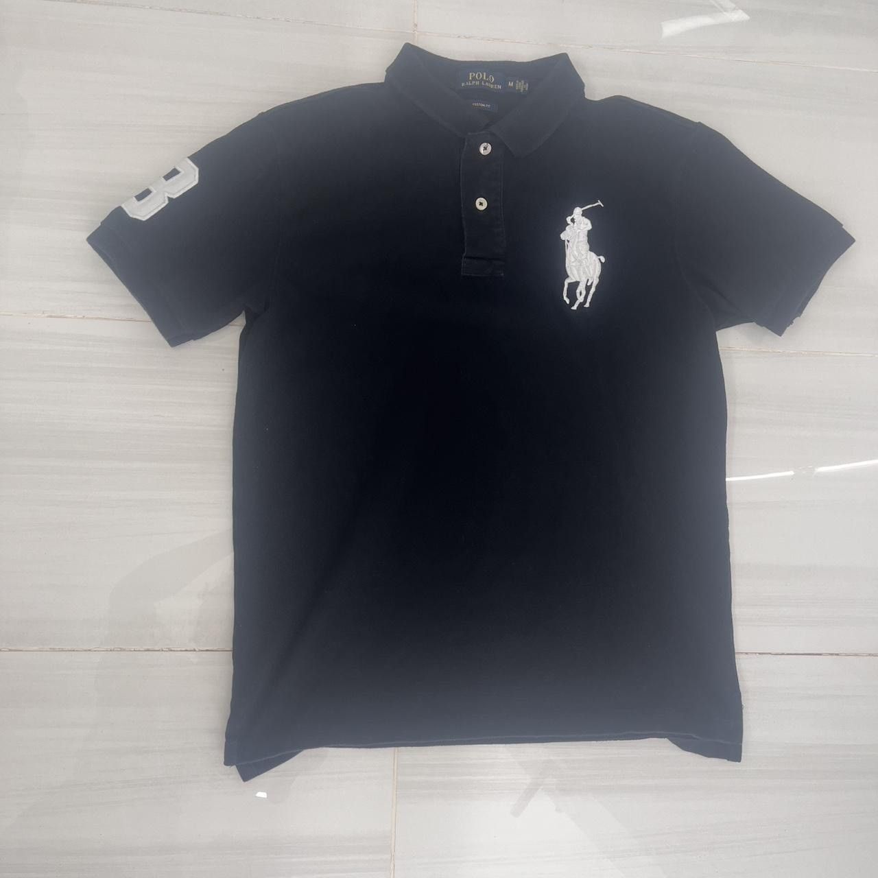 Polo Ralph Lauren × Vintage BLACK POLO RALPH LAUREN Size US M / EU 48-50 / 2 - 1 Thumbnail
