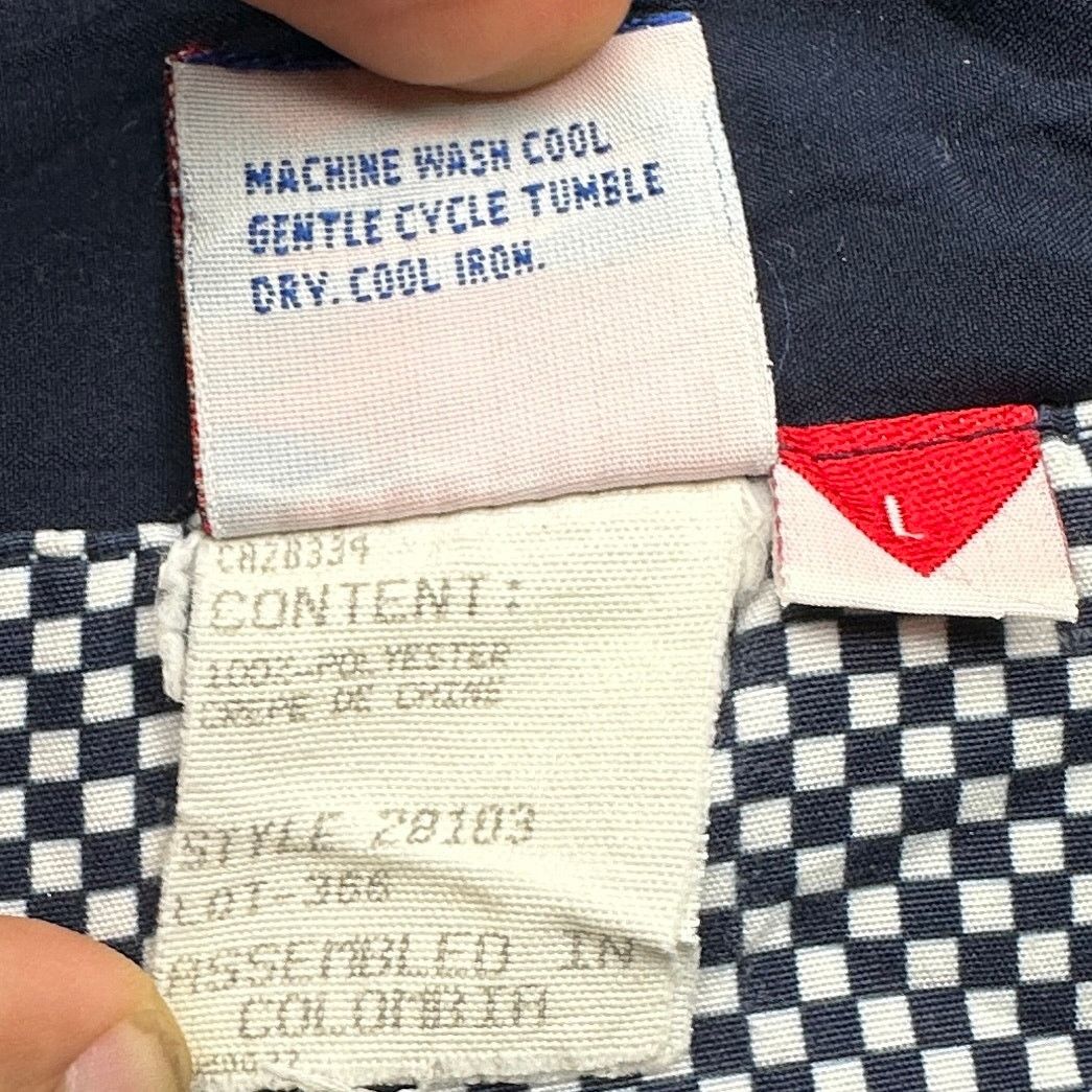 Vintage Vintage 90s Tail Geometric AOP Windbreaker Jacket Womens L Size L / US 10 / IT 46 - 10 Thumbnail