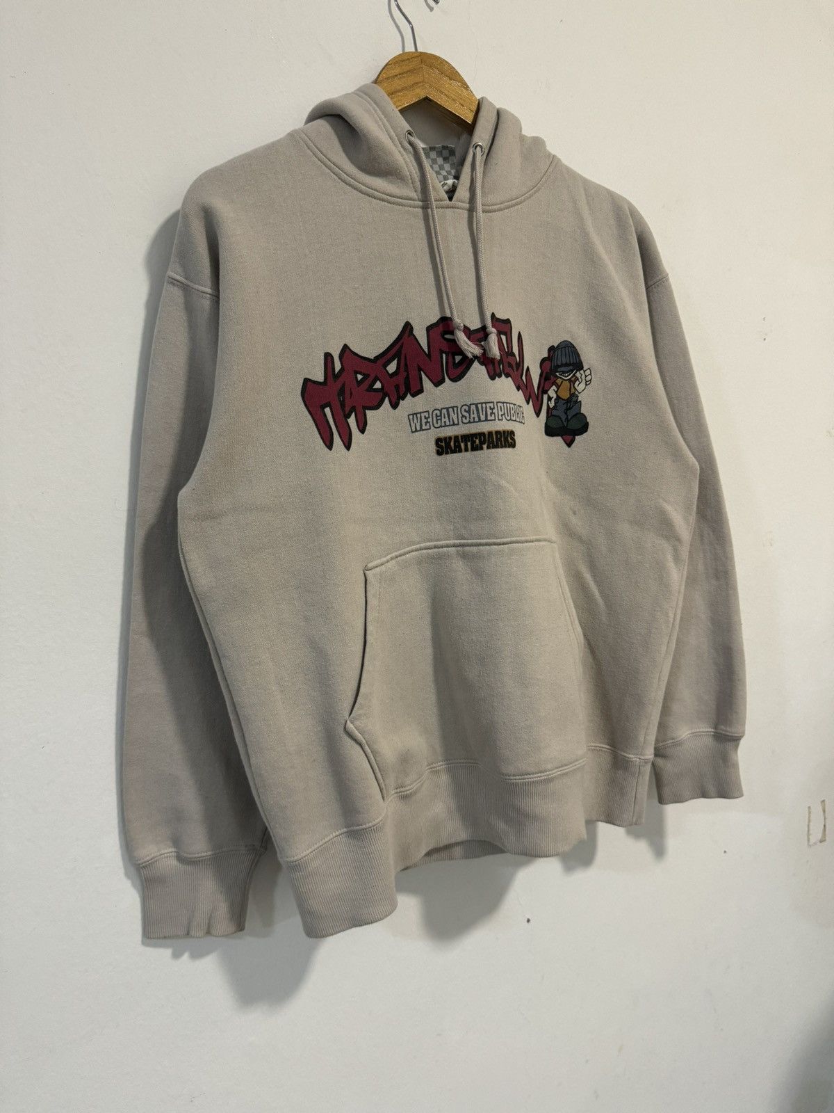 Vintage Vintage Y2k Oblo Design Skate Hoodie Size US M / EU 48-50 / 2 - 2 Thumbnail