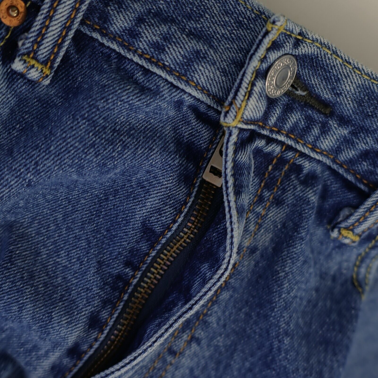 Levi's Levi's 550 Relaxed Fit Denim Blue Jeans 34/29 Mid Rise Tagge Size US 34 / EU 50 - 7 Thumbnail