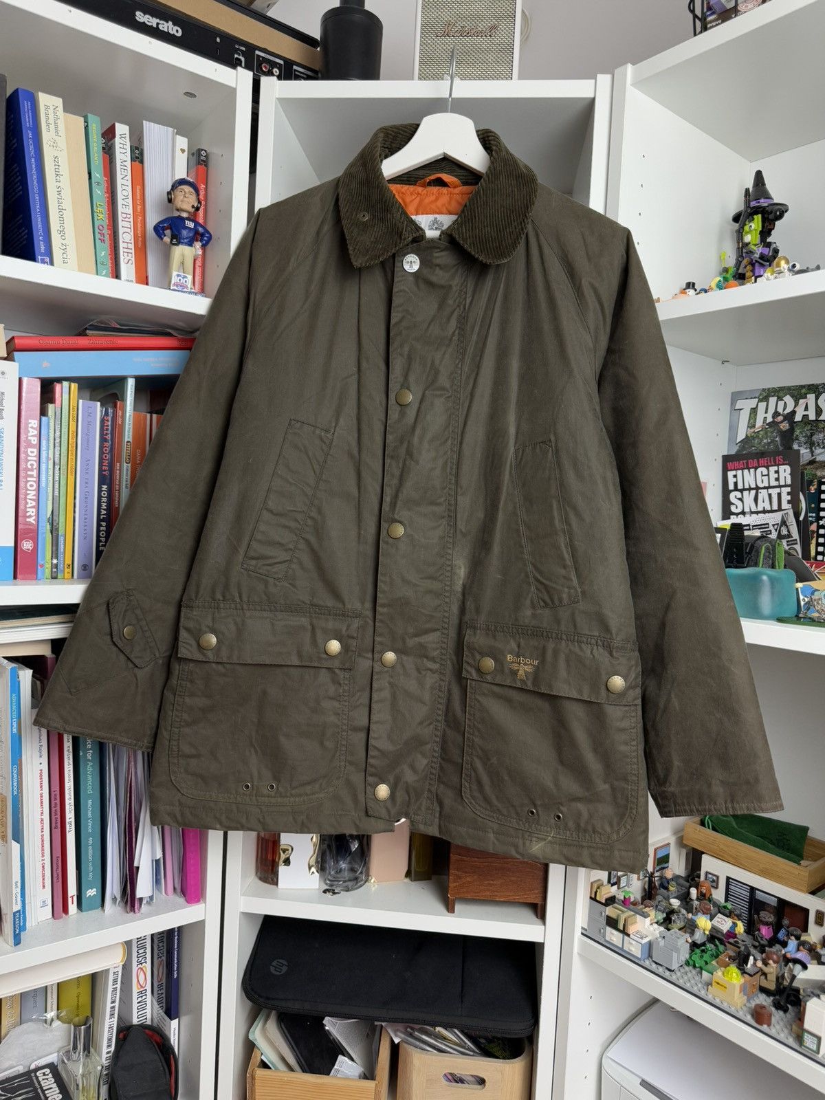 Barbour × Designer Barbour Lingmell waxed jacket M designer old money luxury y2k Size US M / EU 48-50 / 2 - 1 Thumbnail