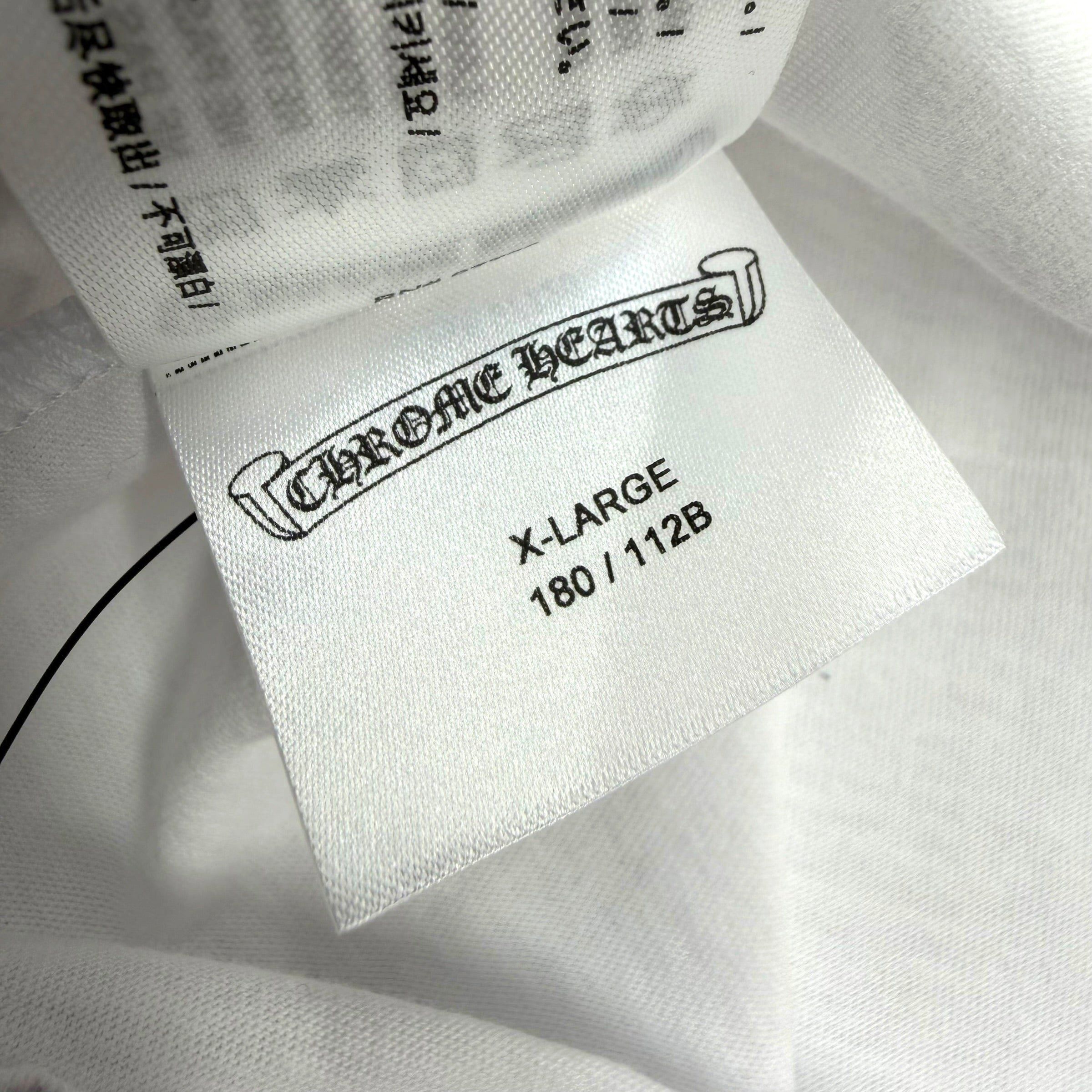 Chrome Hearts Chrome Hearts Horseshoe Logo Tee White XL Size US XL / EU 56 / 4 - 5 Thumbnail
