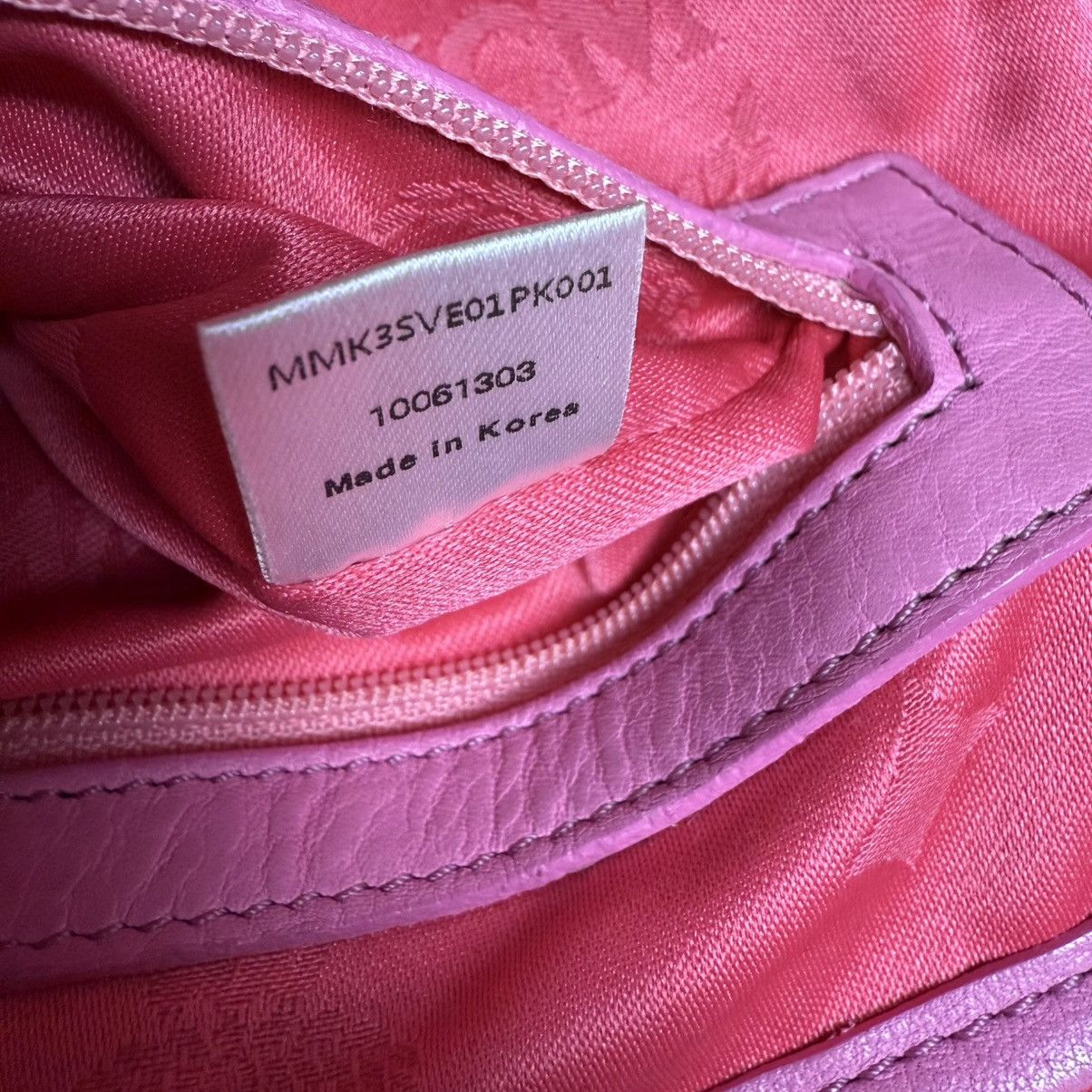 MCM MCM Visetos ‘Pink’ Studs Backpack Size ONE SIZE - 10 Thumbnail