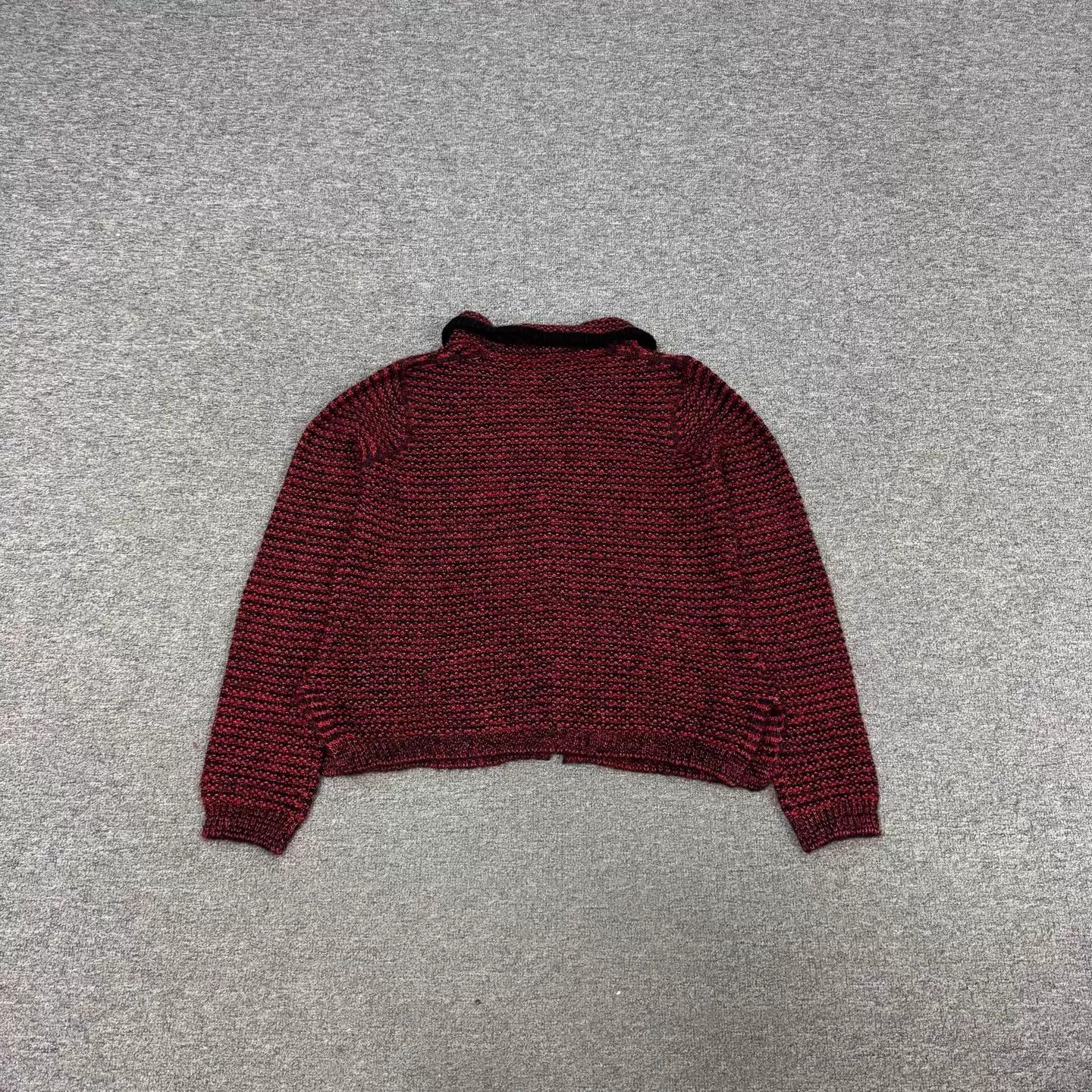 Prada Prada tweed knit cardigan 40 99 new Size S / US 4 / IT 40 - 2 Thumbnail